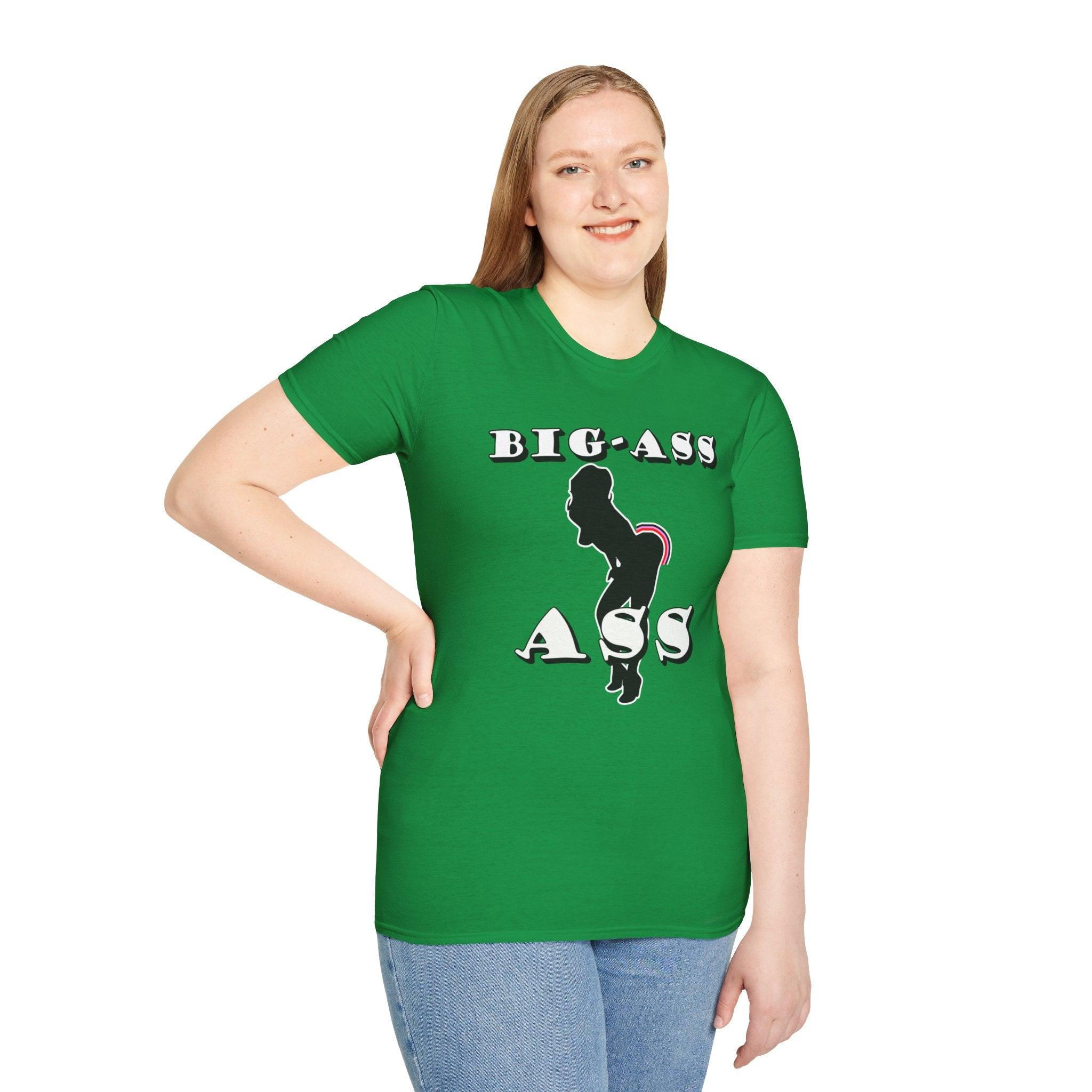 Big-Ass Ass - Softstyle T-shirt - Witty Twisters Fashions