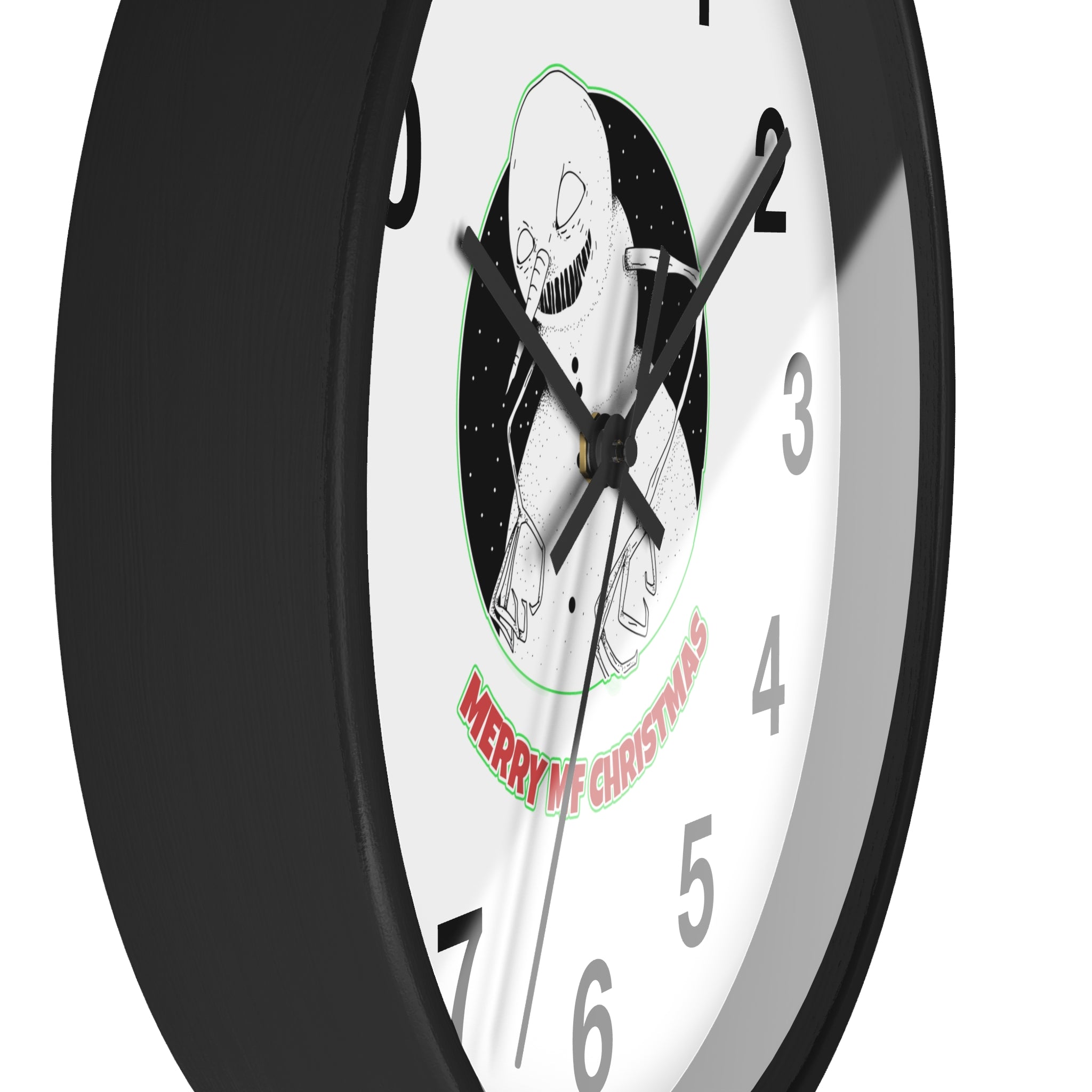 Merry MF Christmas - Wall Clock