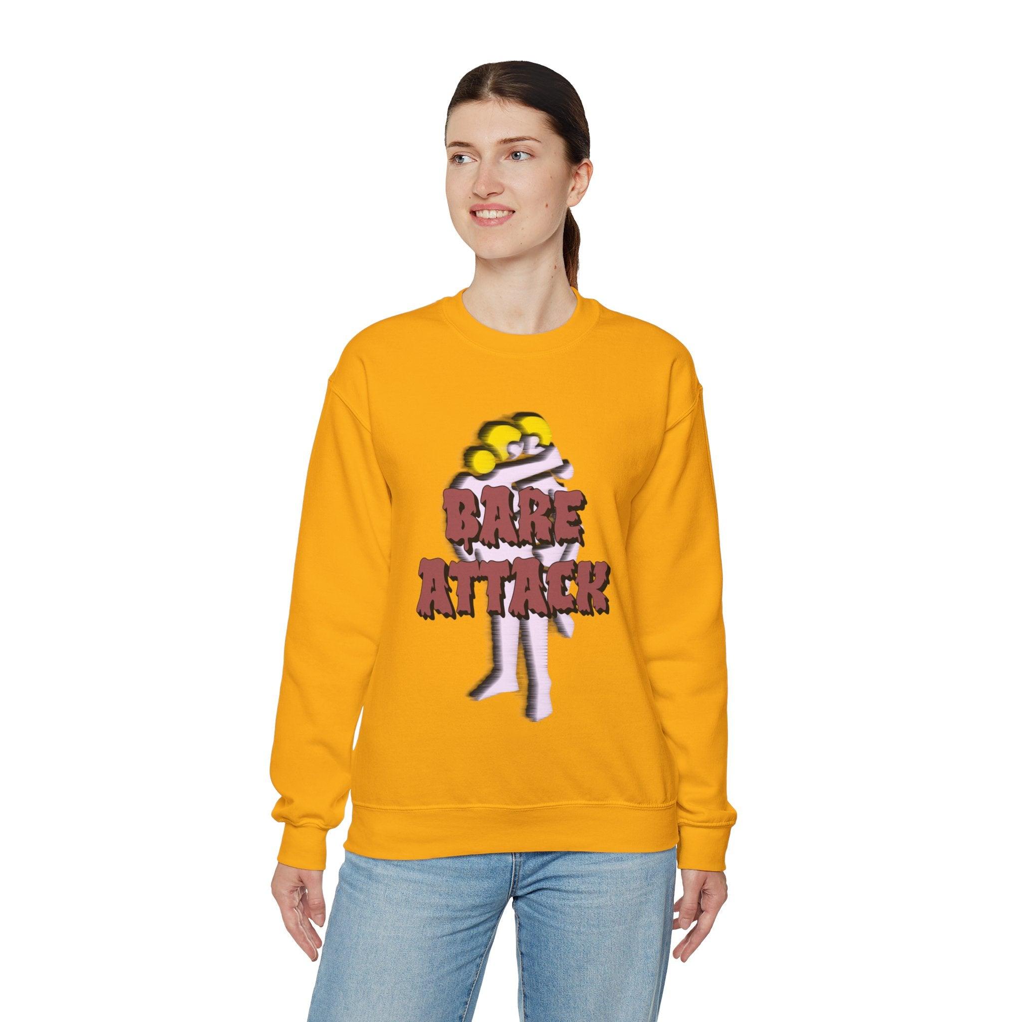 Bare Attack - Sweatshirt - Witty Twisters Fashions