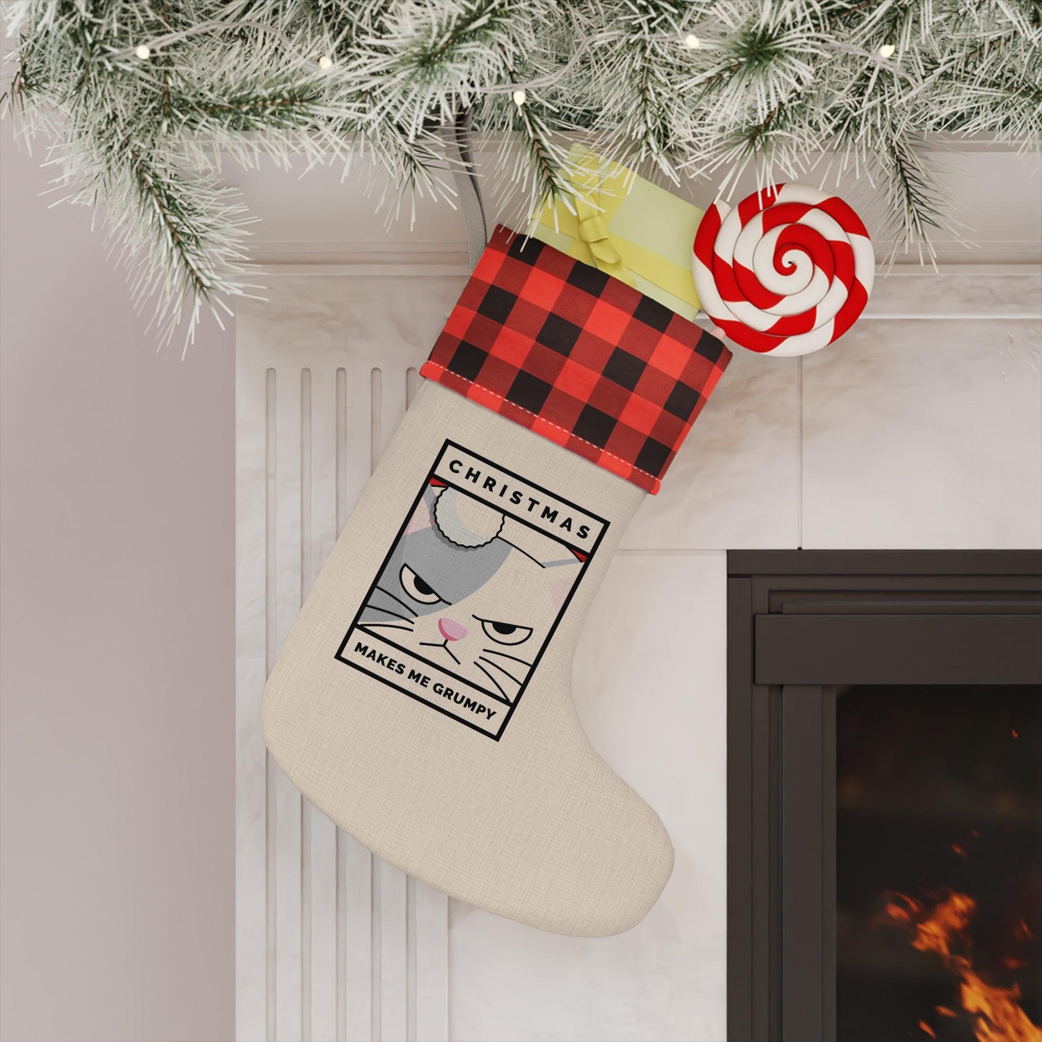 Christmas Makes Me Grumpy - Christmas Stocking