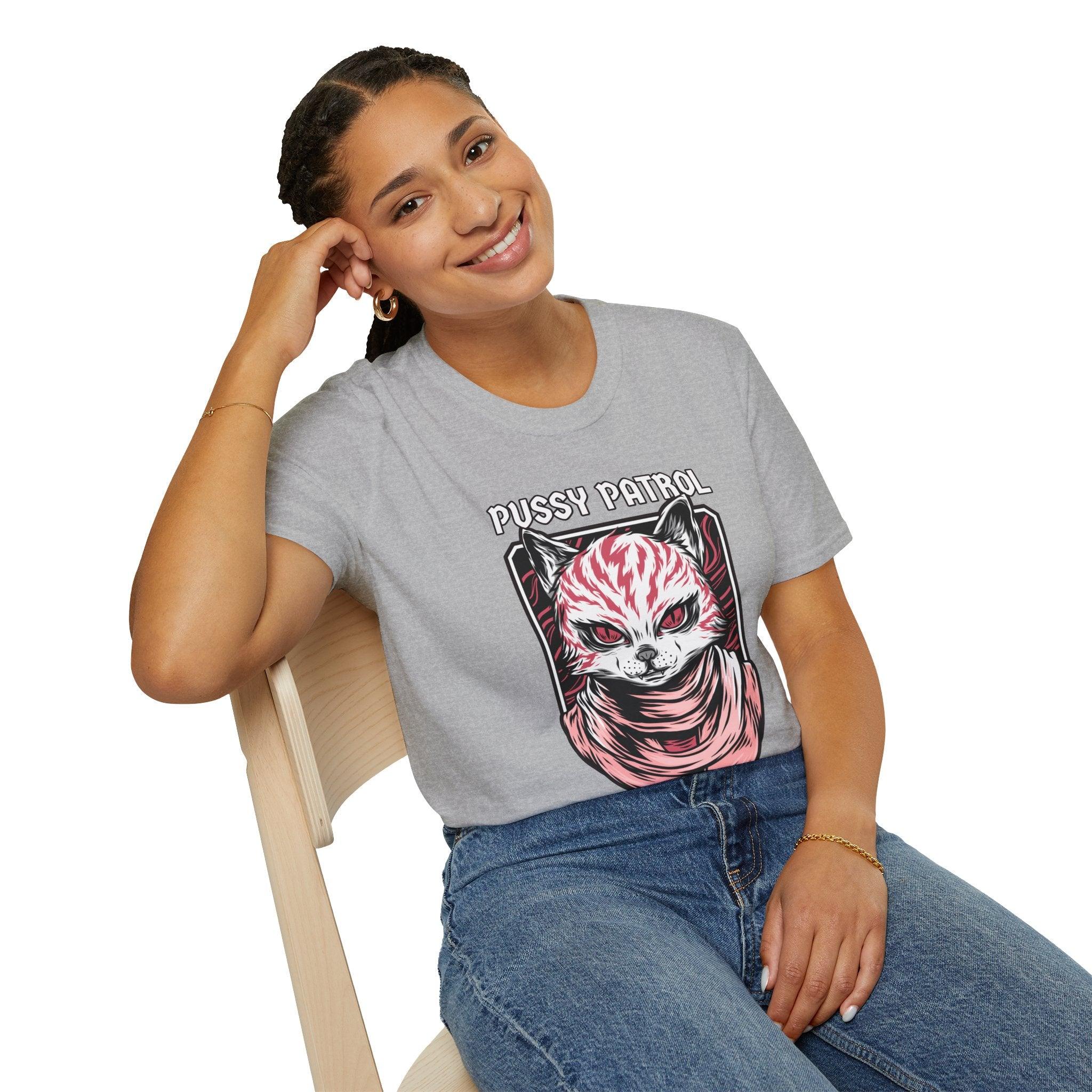 Pussy Patrol - Softstyle T-Shirt - Witty Twisters Fashions