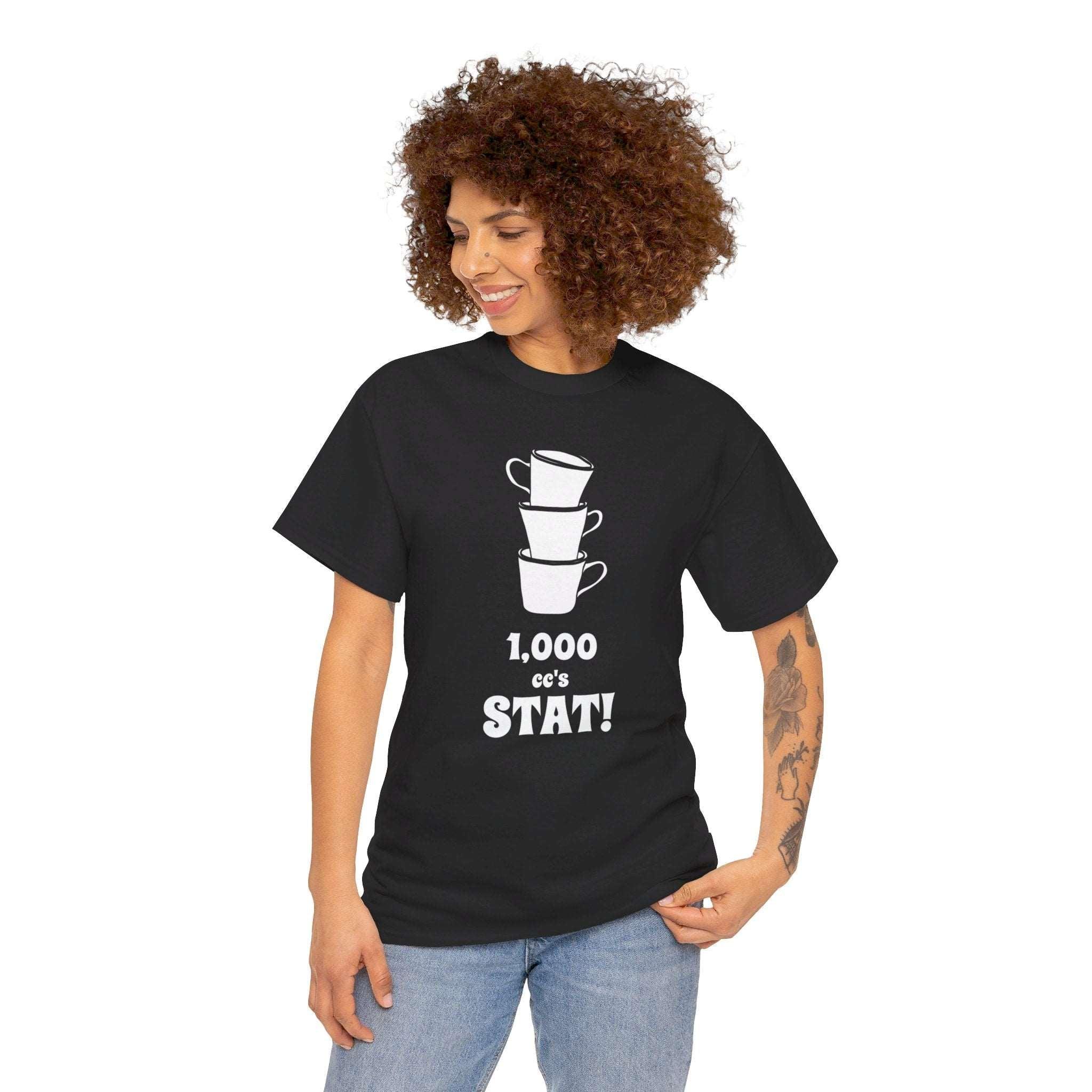 1,000 cc's Stat! - T-Shirt - Witty Twisters Fashions