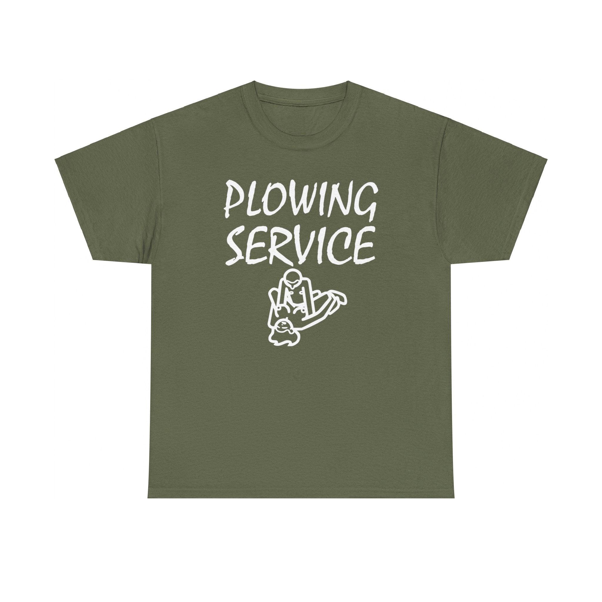 Plowing Service - T-Shirt - Witty Twisters Fashions