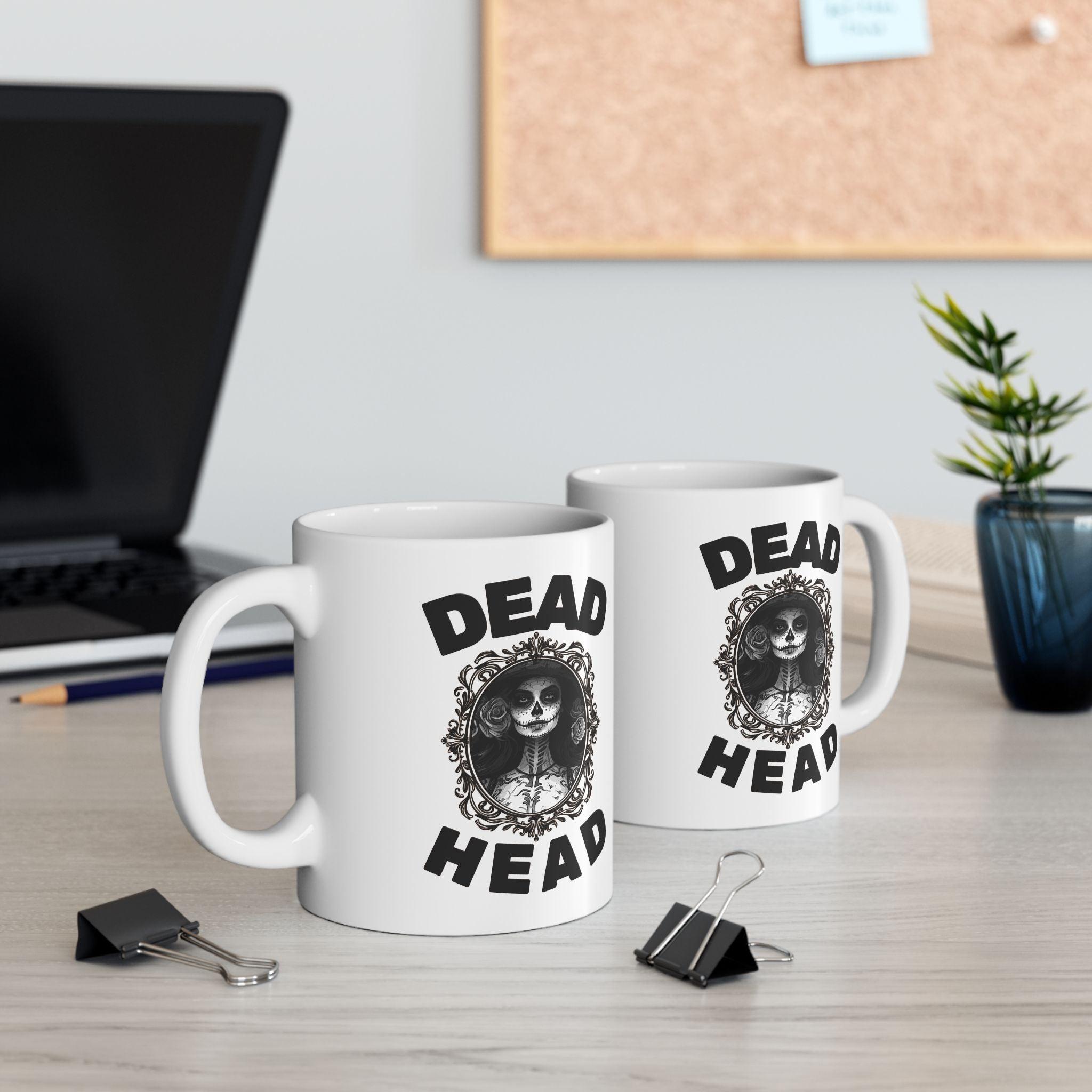 Dead Head - Ceramic Coffee Mug 11oz, 15oz