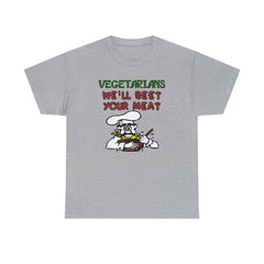 Vegetarians We'll Beet Your Meat - T-Shirt - Witty Twisters Fashions