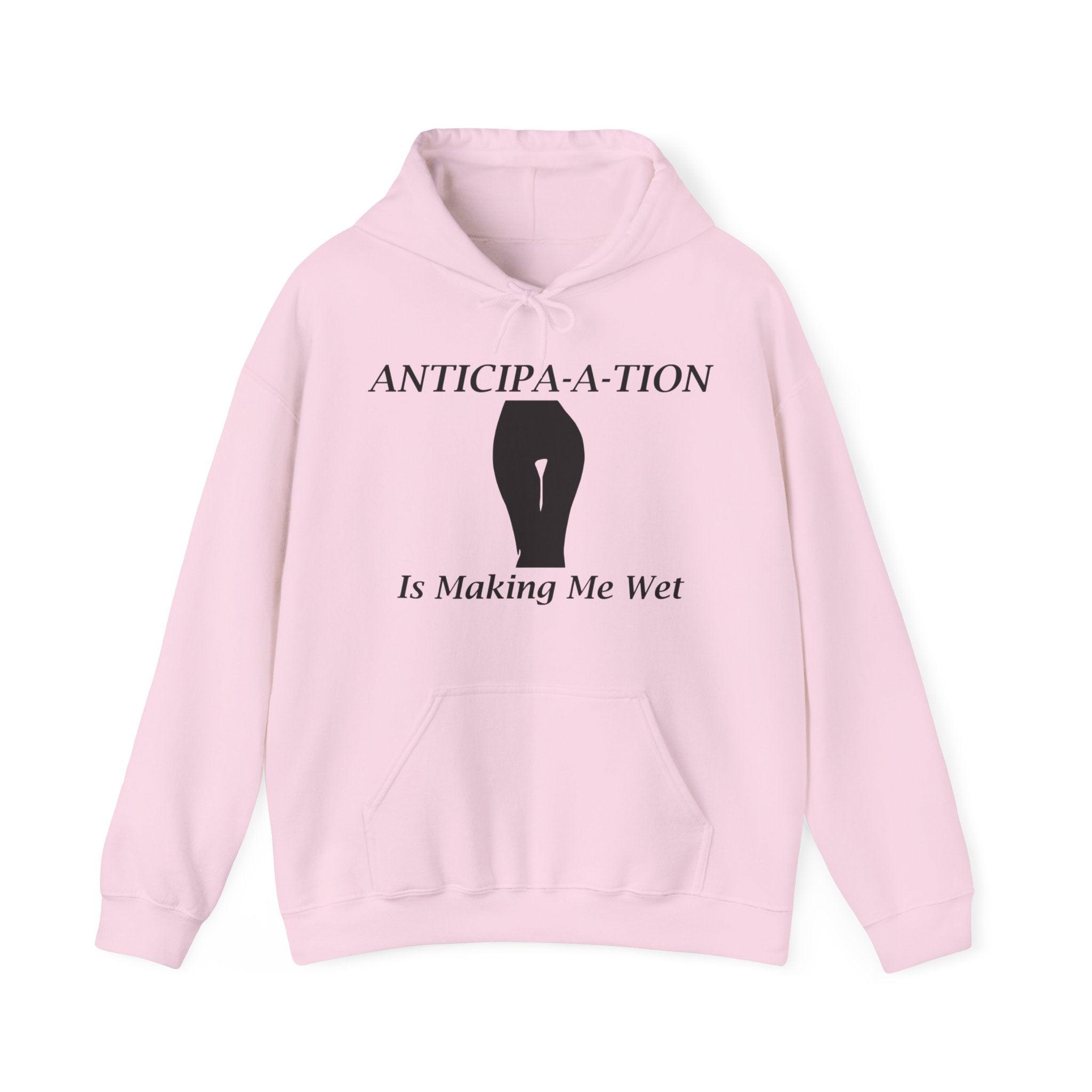 Anticipa-a-tion Is Making Me Wet - Hoodie - Witty Twisters Fashions