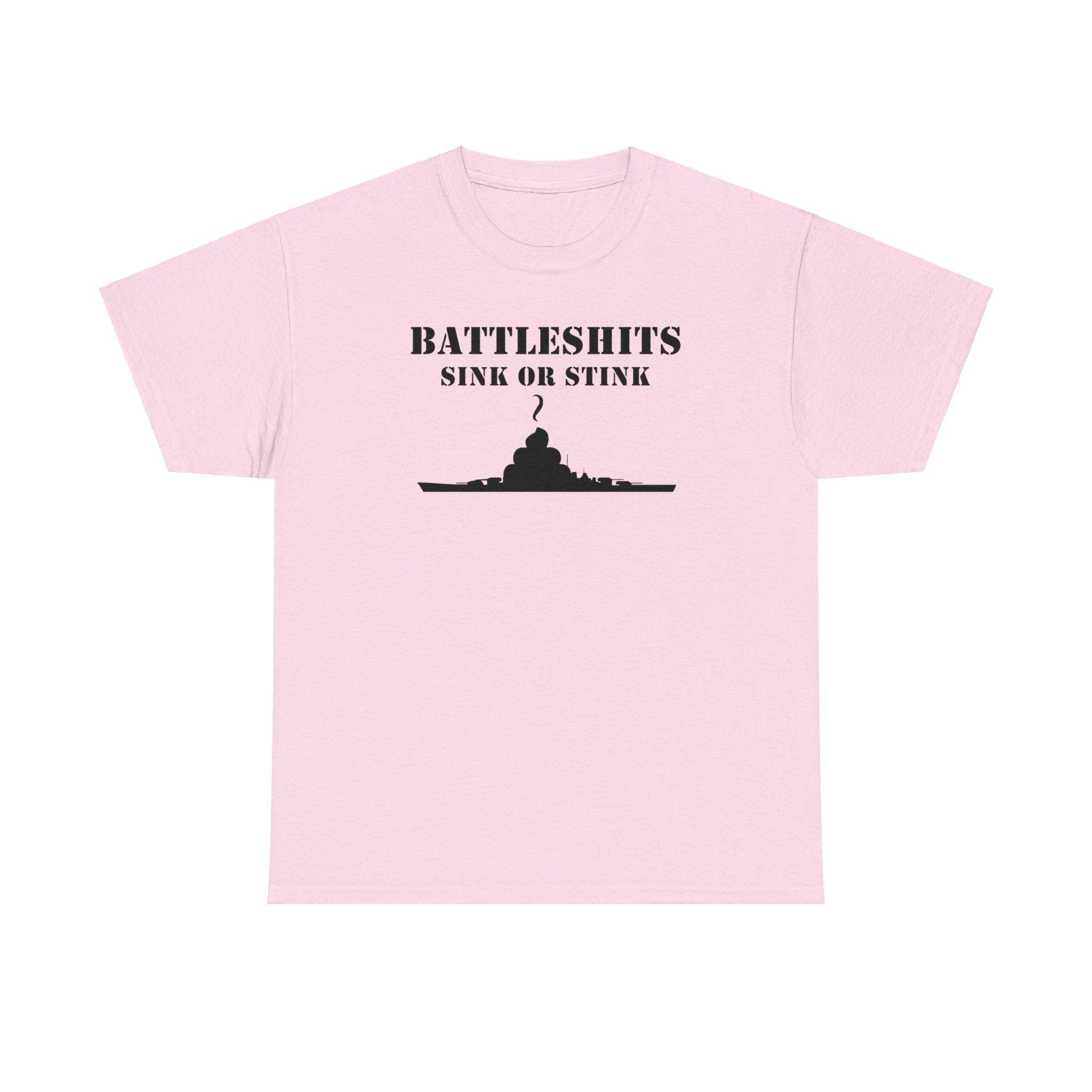 Battleshits Sink Or Stink - T-Shirt - Witty Twisters Fashions