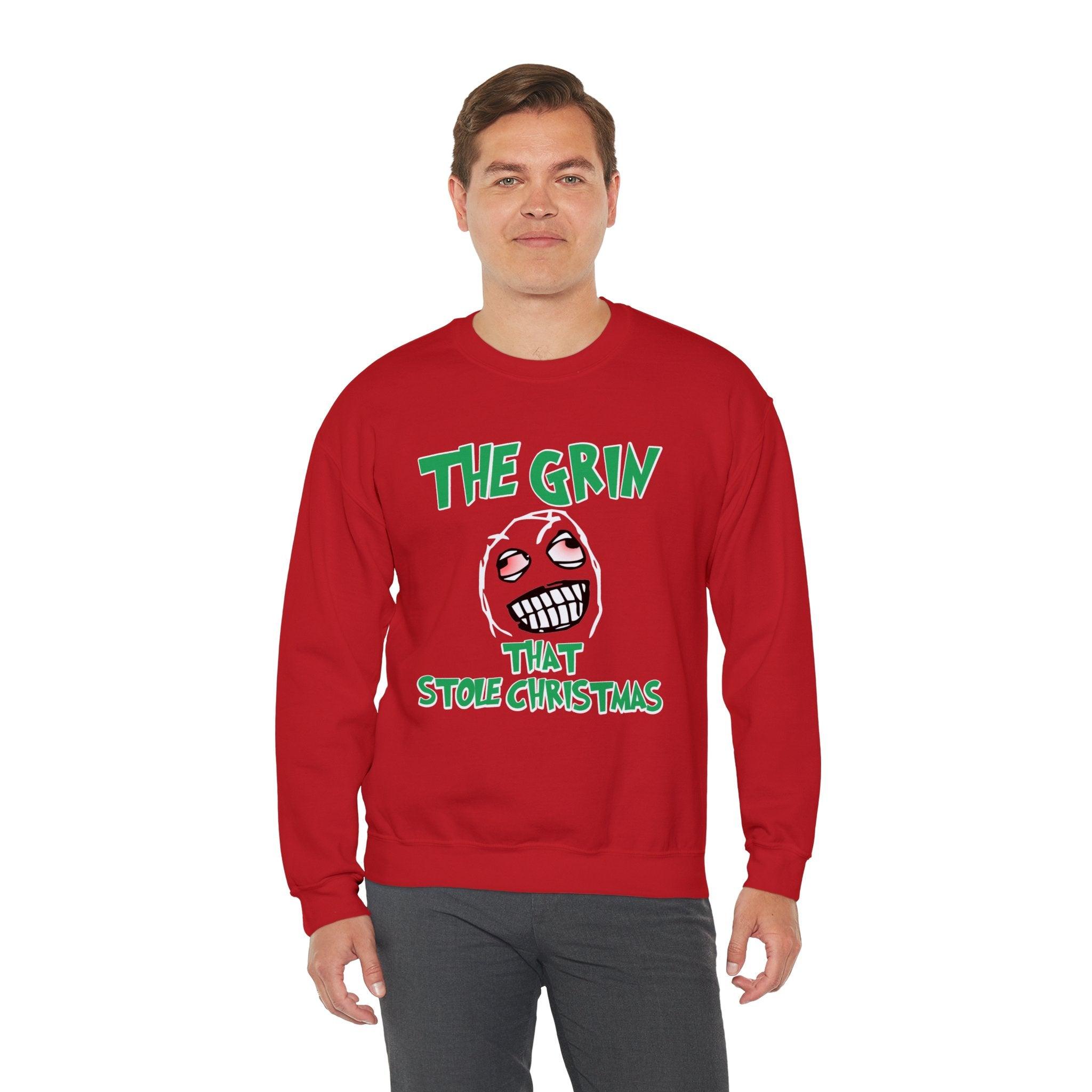 The Grin That Stole Christmas - Sweatshirt