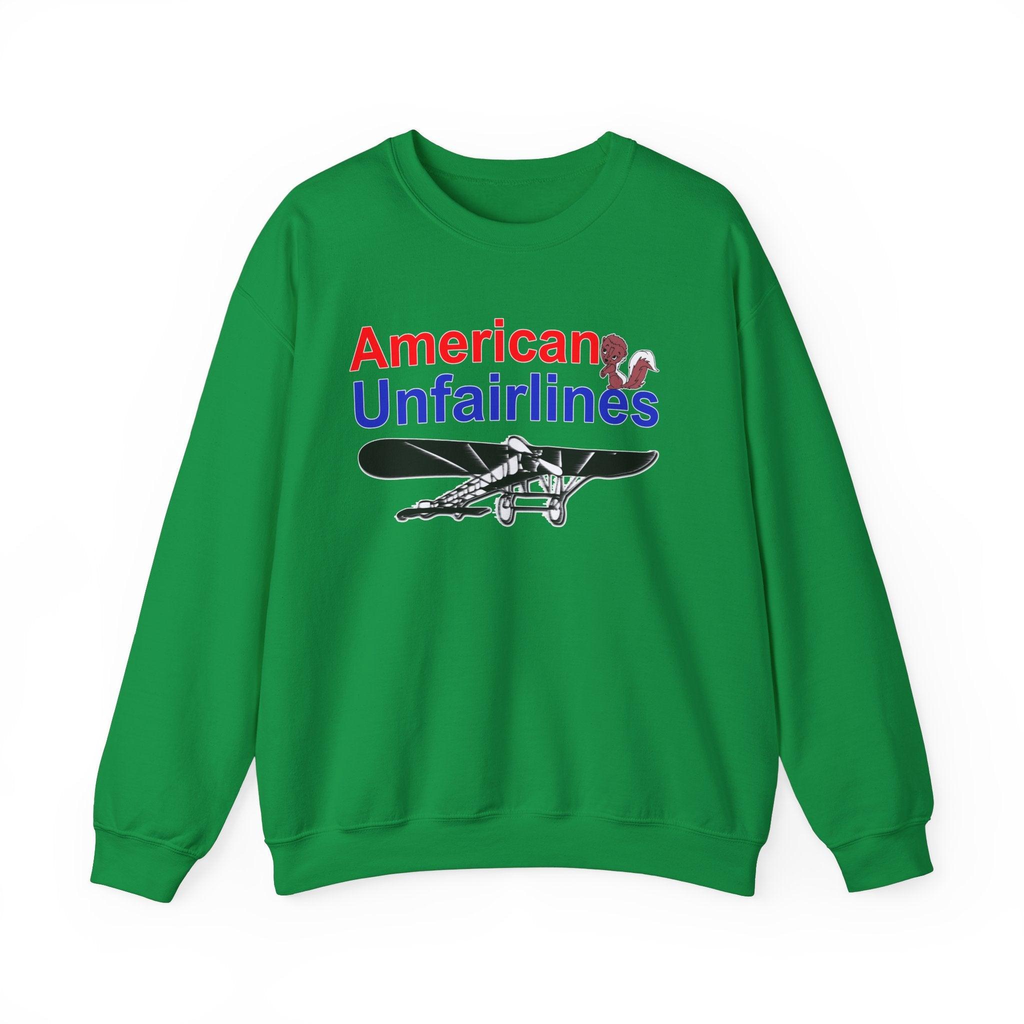 American Unfairlines - Sweatshirt - Witty Twisters Fashions