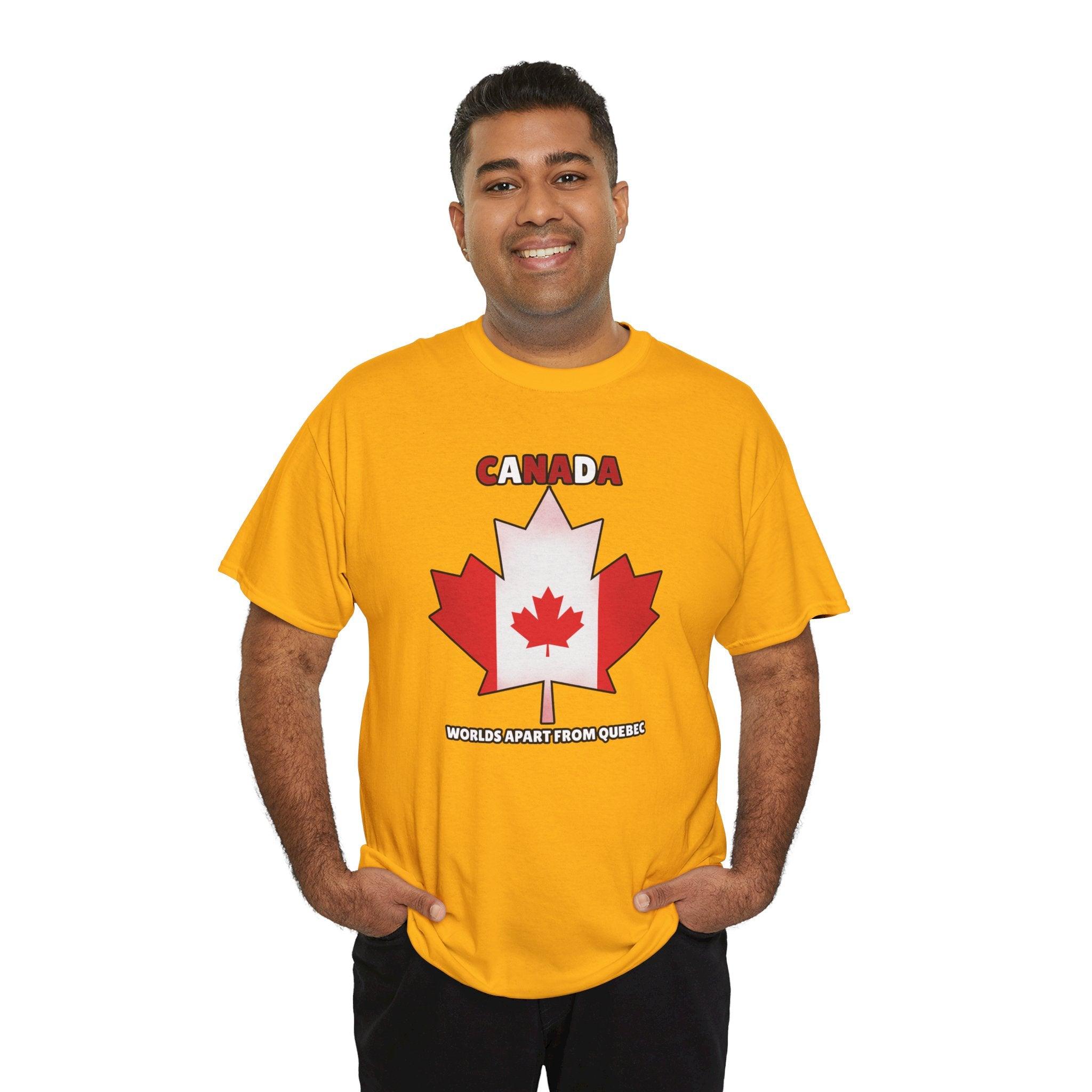 Canada Worlds apart from Quebec - T-shirt - Witty Twisters Fashions