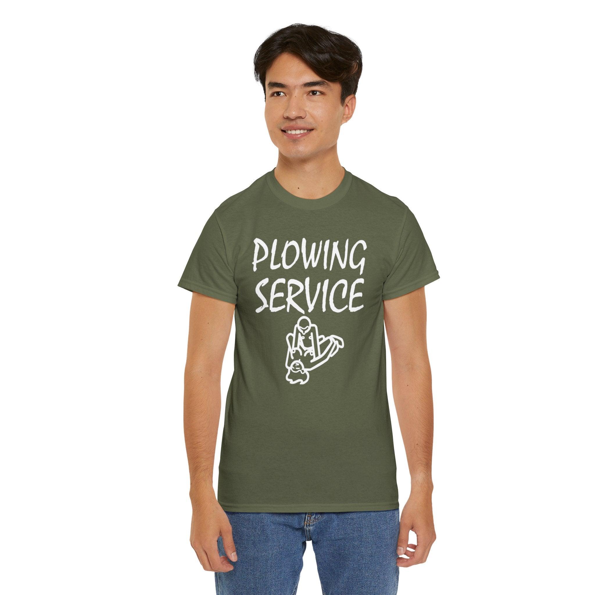 Plowing Service - T-Shirt - Witty Twisters Fashions