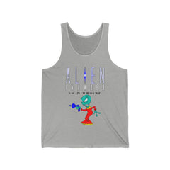 Alien Invader In Disguise - Tank Top - Witty Twisters Fashions