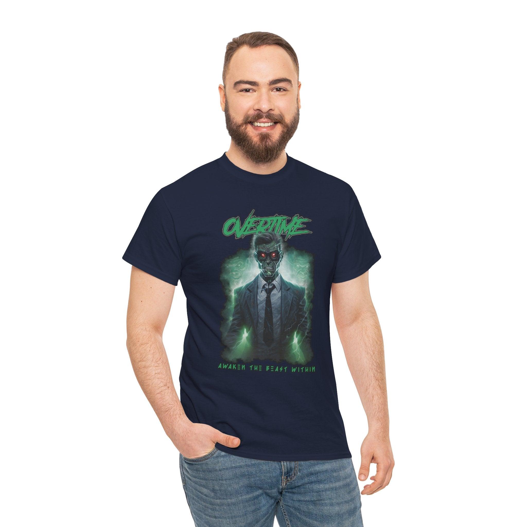 Overtime Awaken the beast within - T-shirt - Witty Twisters Fashions