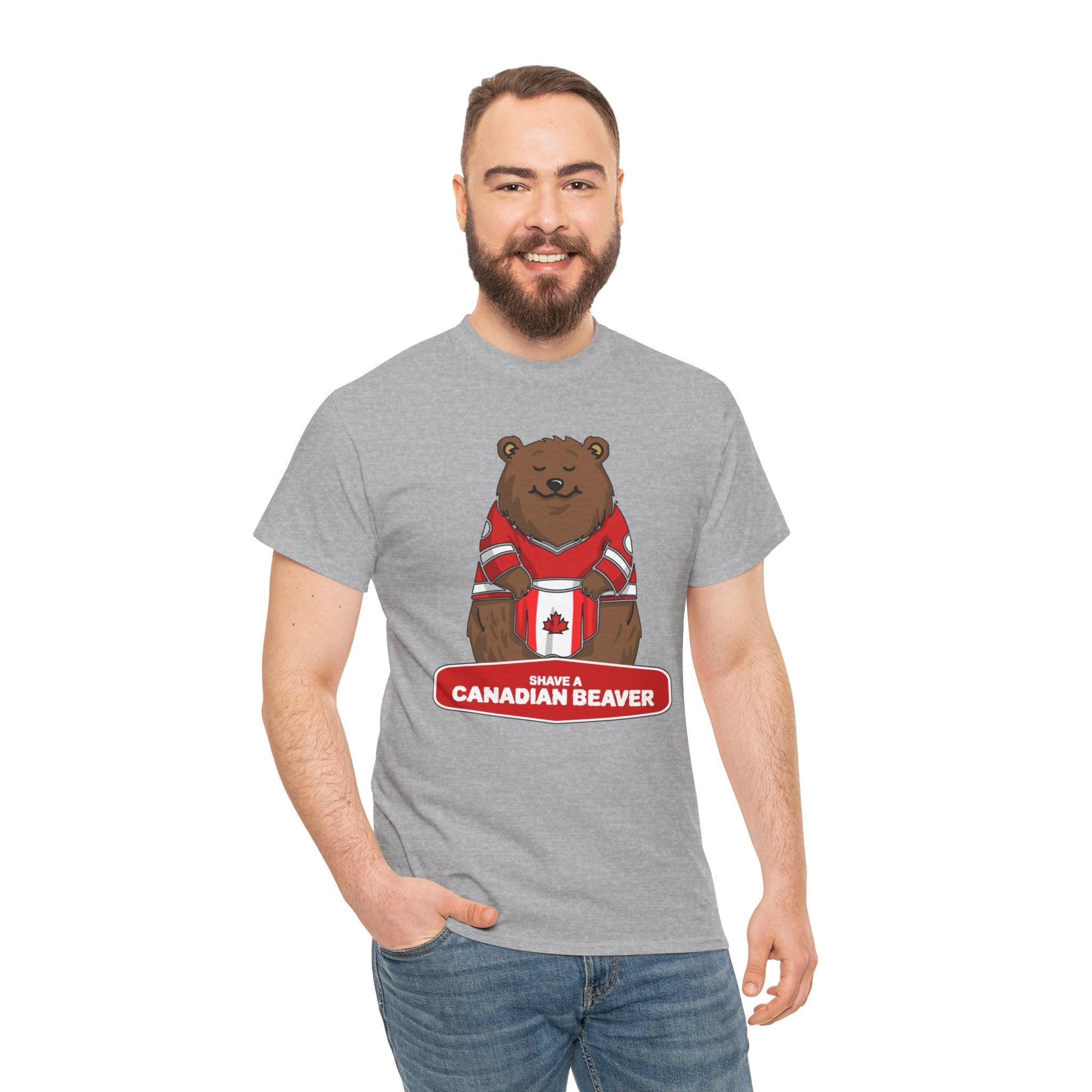 Shave a Canadian beaver - T-Shirt - Witty Twisters Fashions