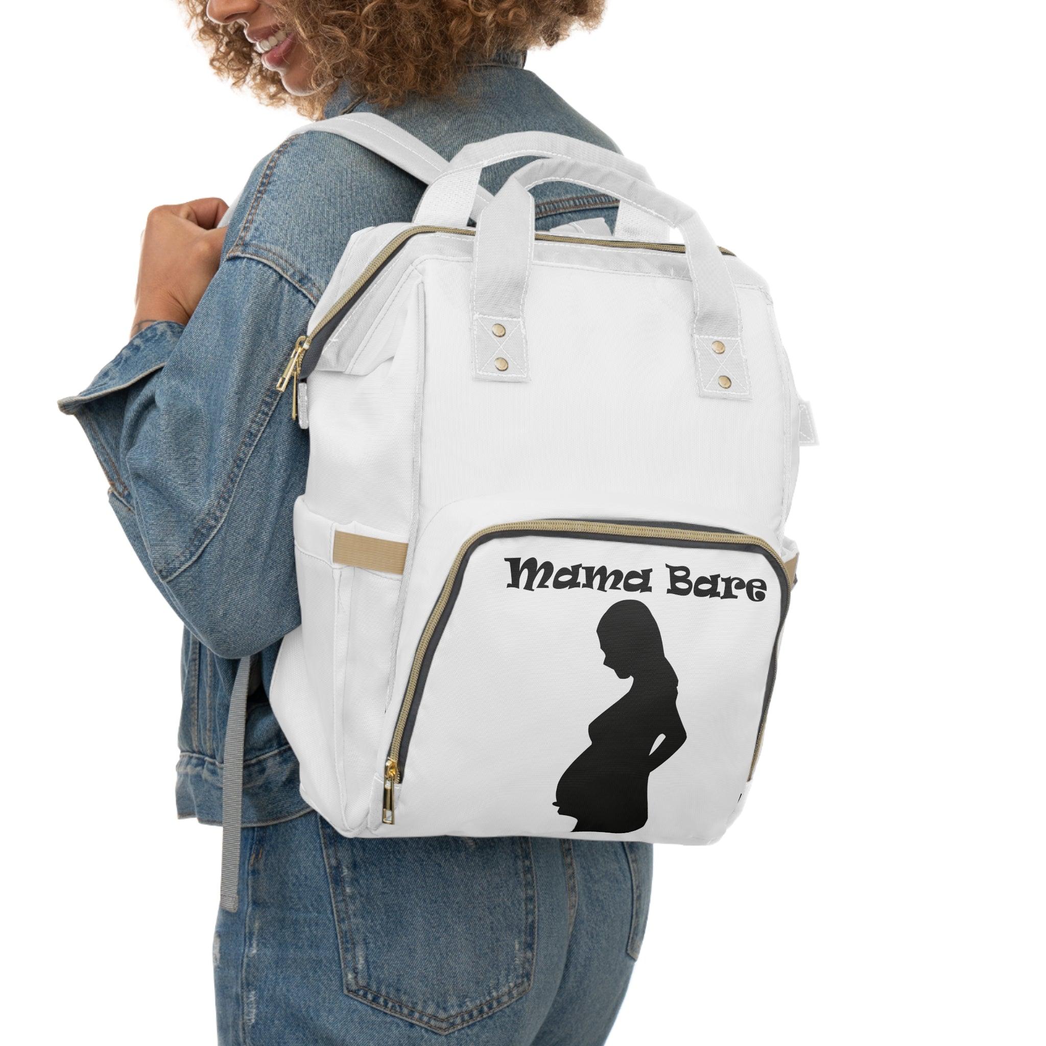 Mama Bare - Multifunctional Diaper Knapsack - Witty Twisters Fashions