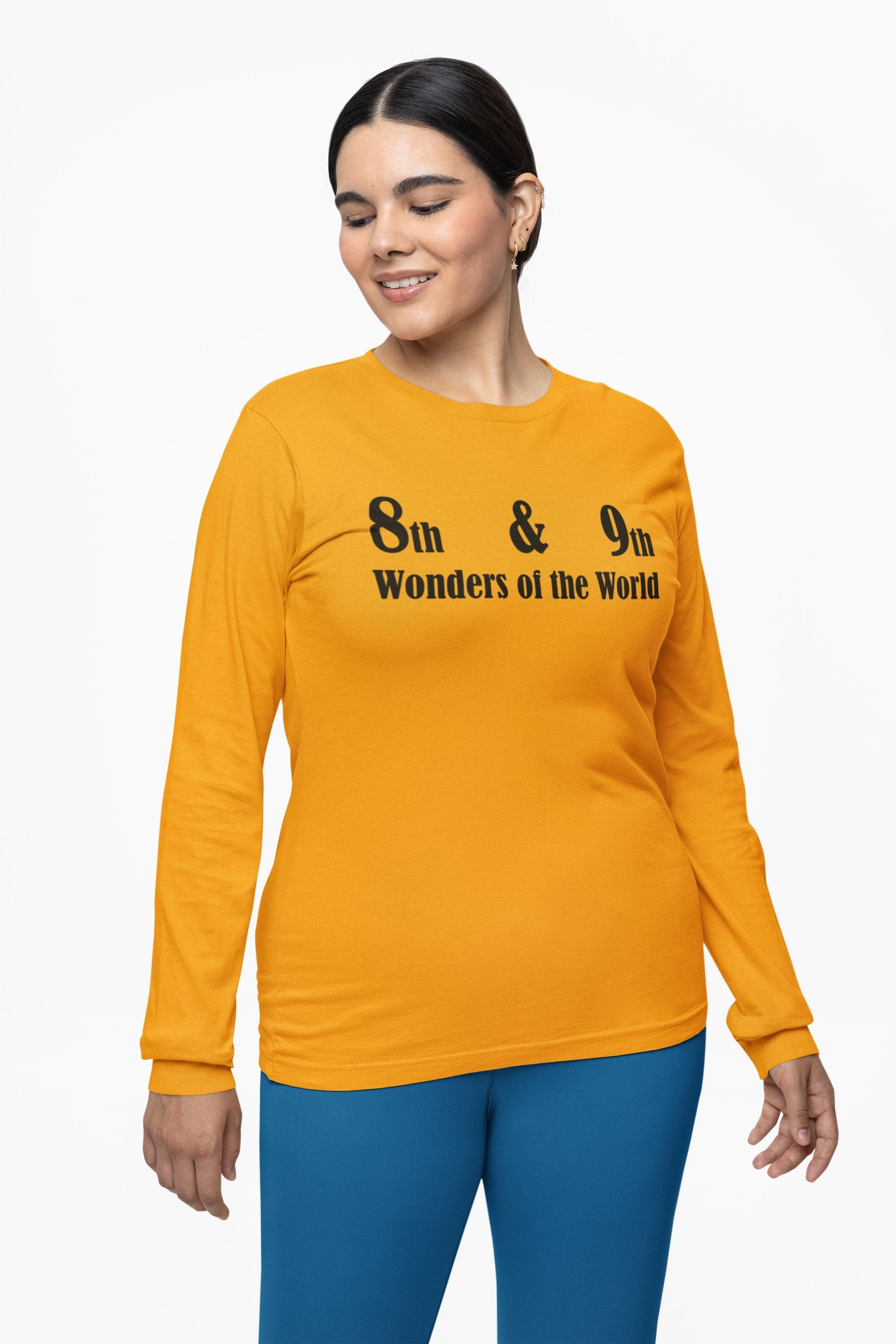 8th and 9th Wonders of the World - Long-Sleeve Tee - Witty Twisters Fashions