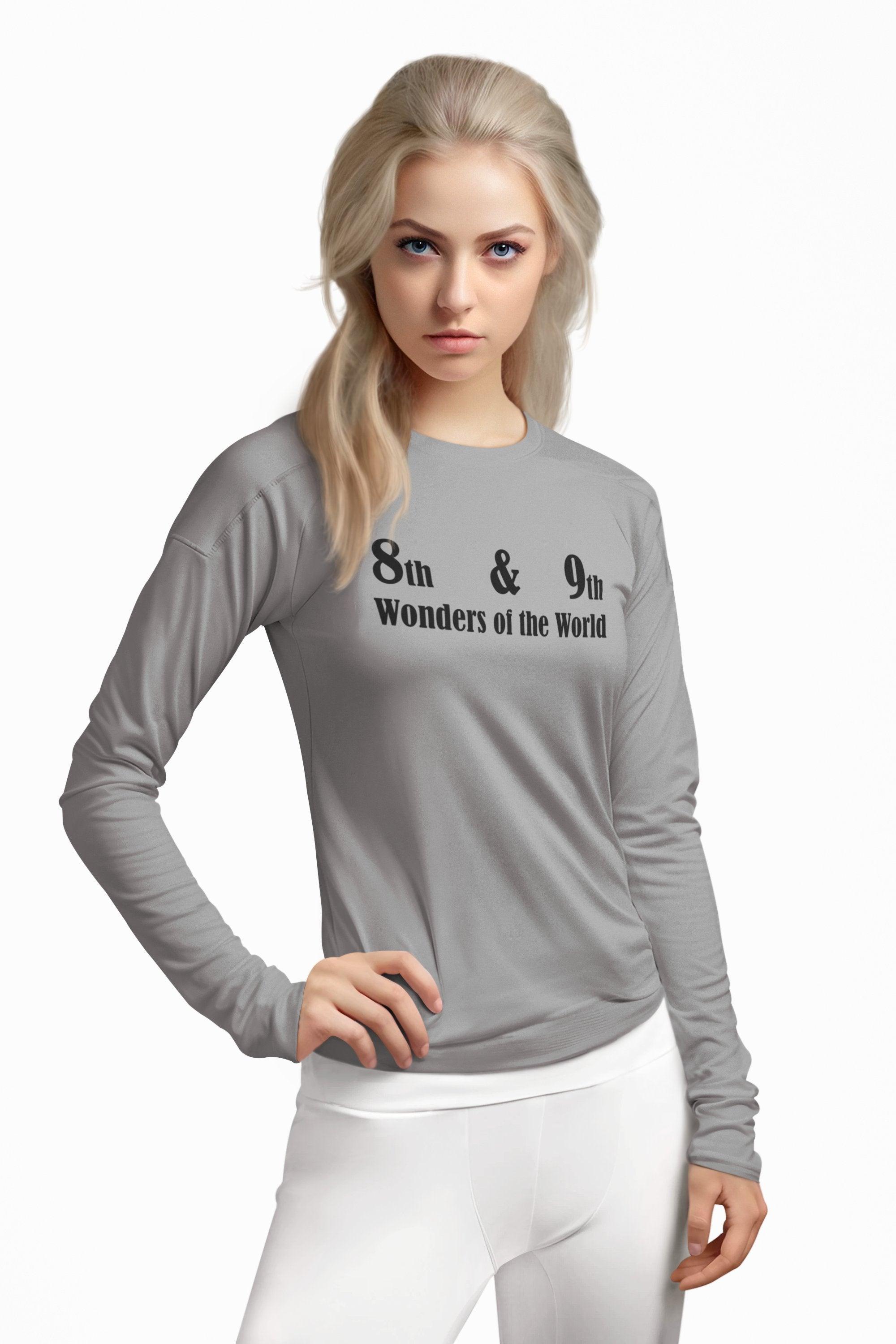 8th and 9th Wonders of the World - Long-Sleeve Tee - Witty Twisters Fashions