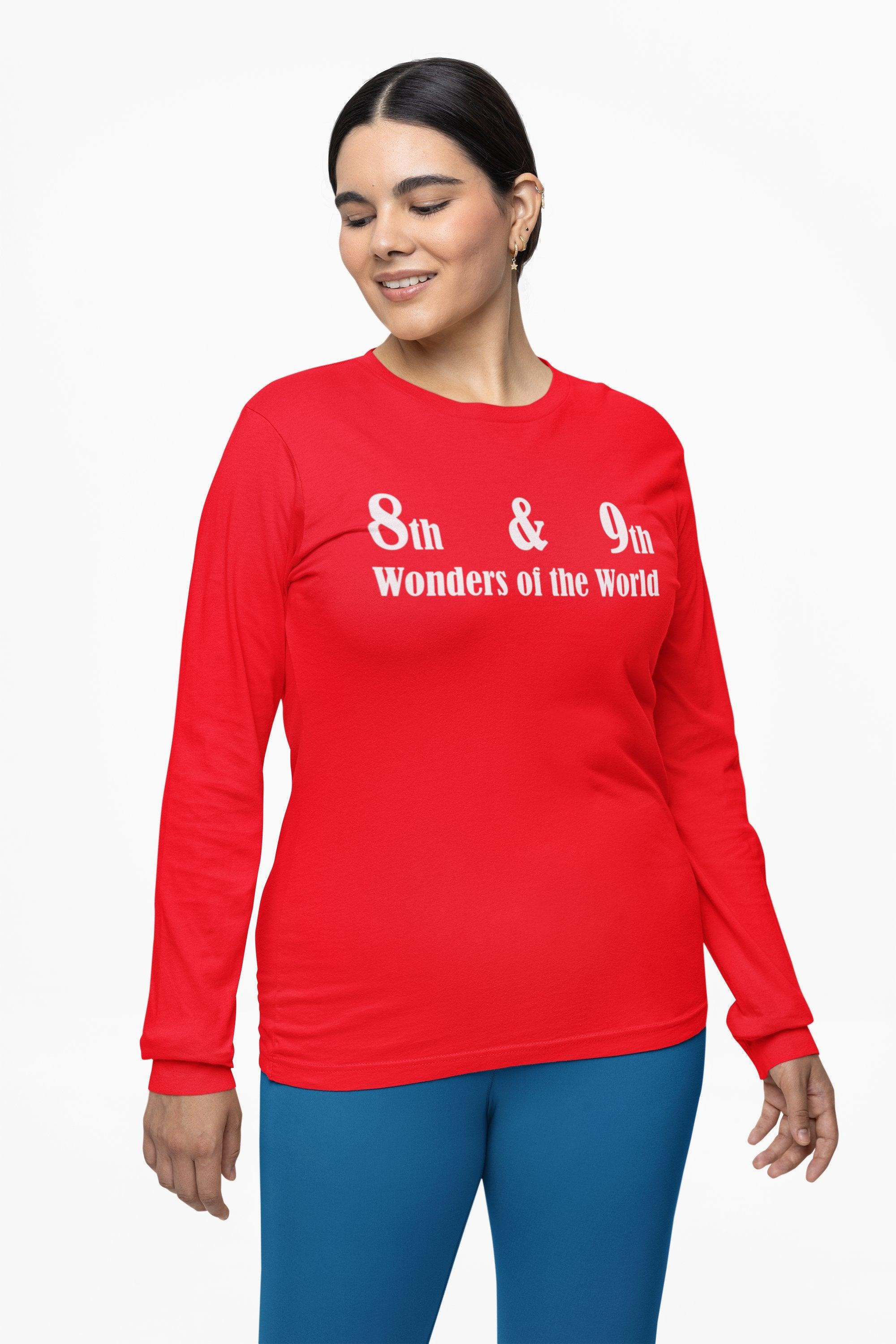 8th and 9th Wonders of the World - Long-Sleeve Tee - Witty Twisters Fashions