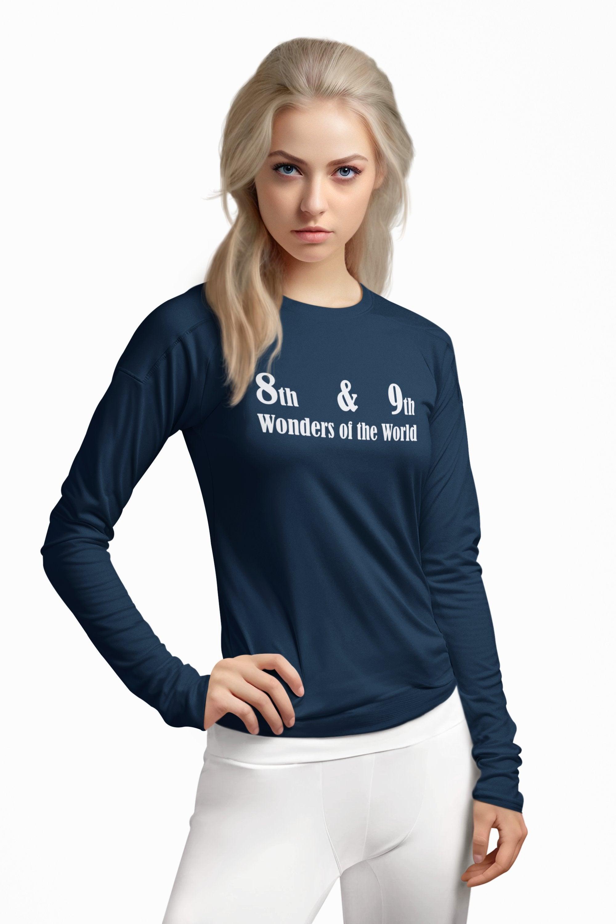 8th and 9th Wonders of the World - Long-Sleeve Tee - Witty Twisters Fashions