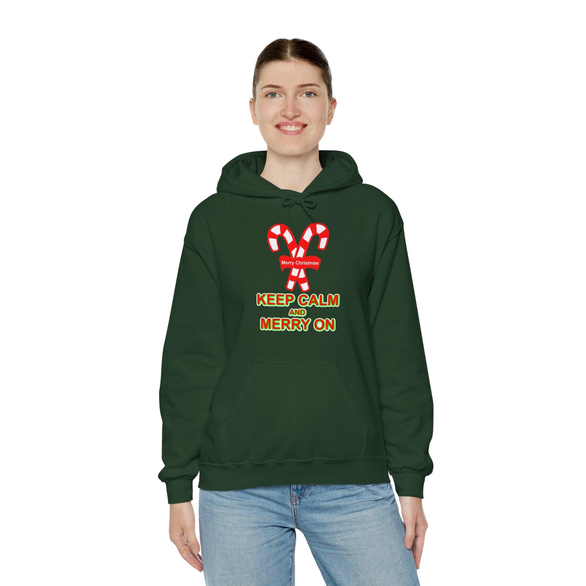 Keep Calm and Merry On - Hoodie