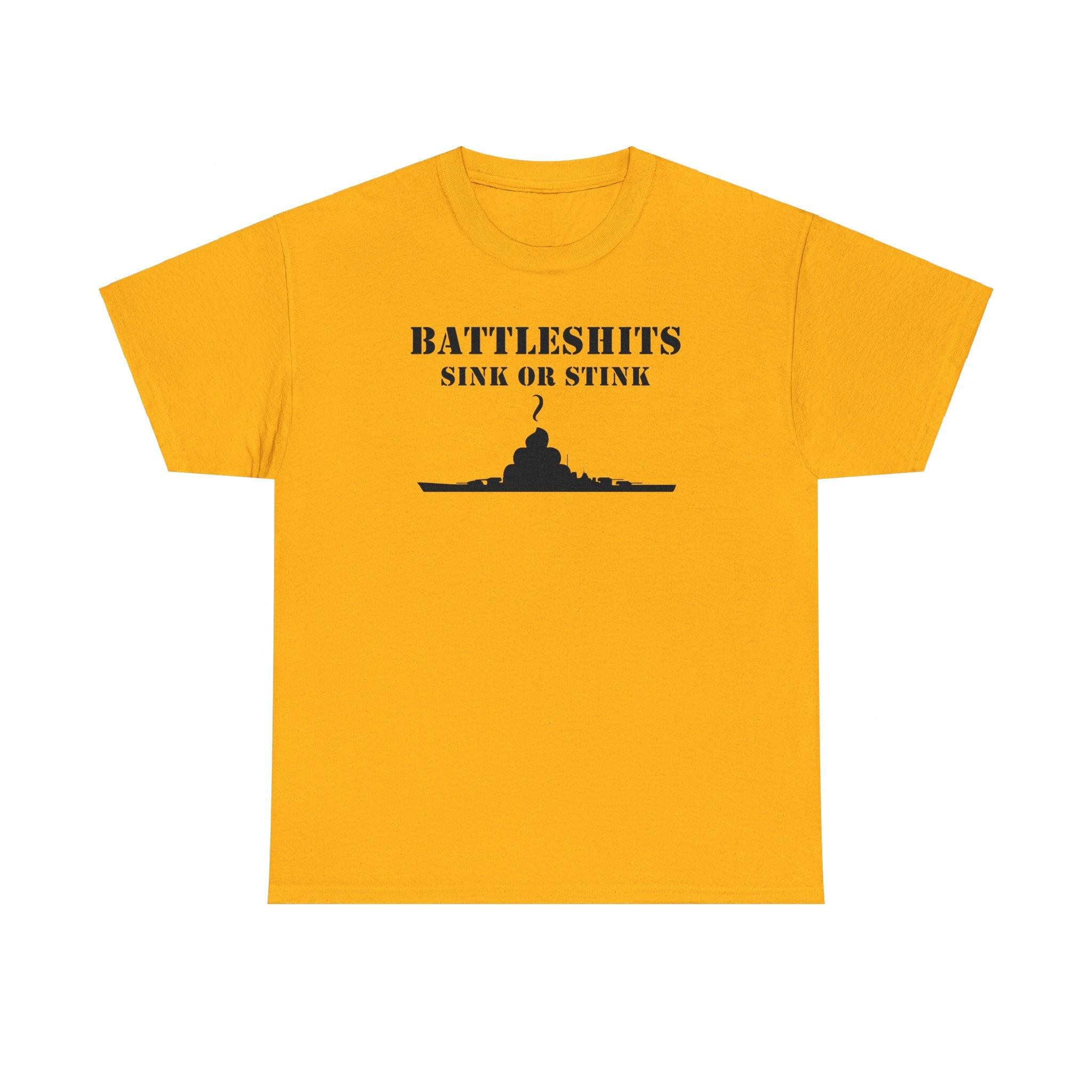 Battleshits Sink Or Stink - T-Shirt - Witty Twisters Fashions