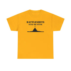 Battleshits Sink Or Stink - T-Shirt - Witty Twisters Fashions