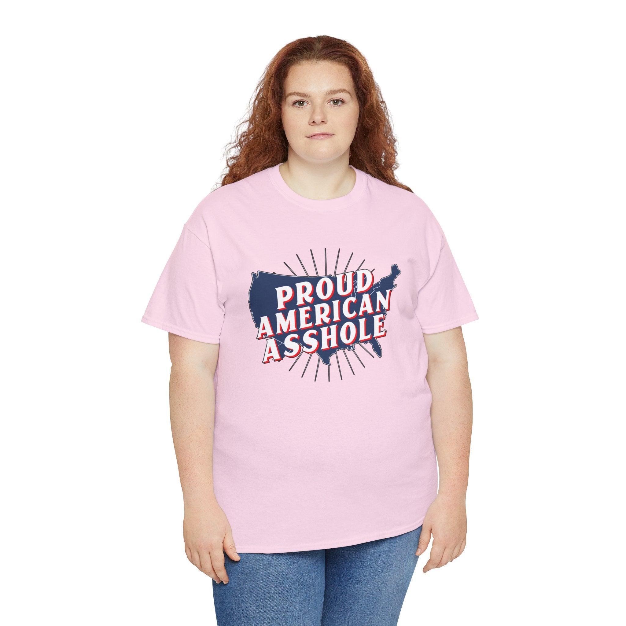 Proud American Asshole - T-Shirt - Witty Twisters Fashions