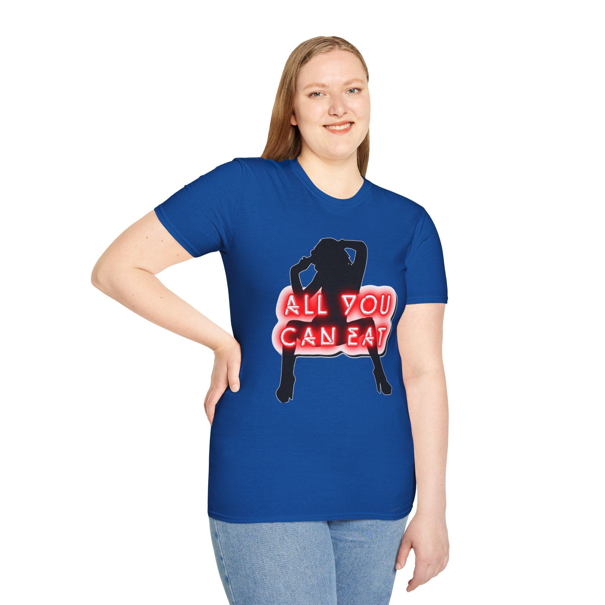 All You Can Eat - Softstyle T-Shirt - Witty Twisters Fashions