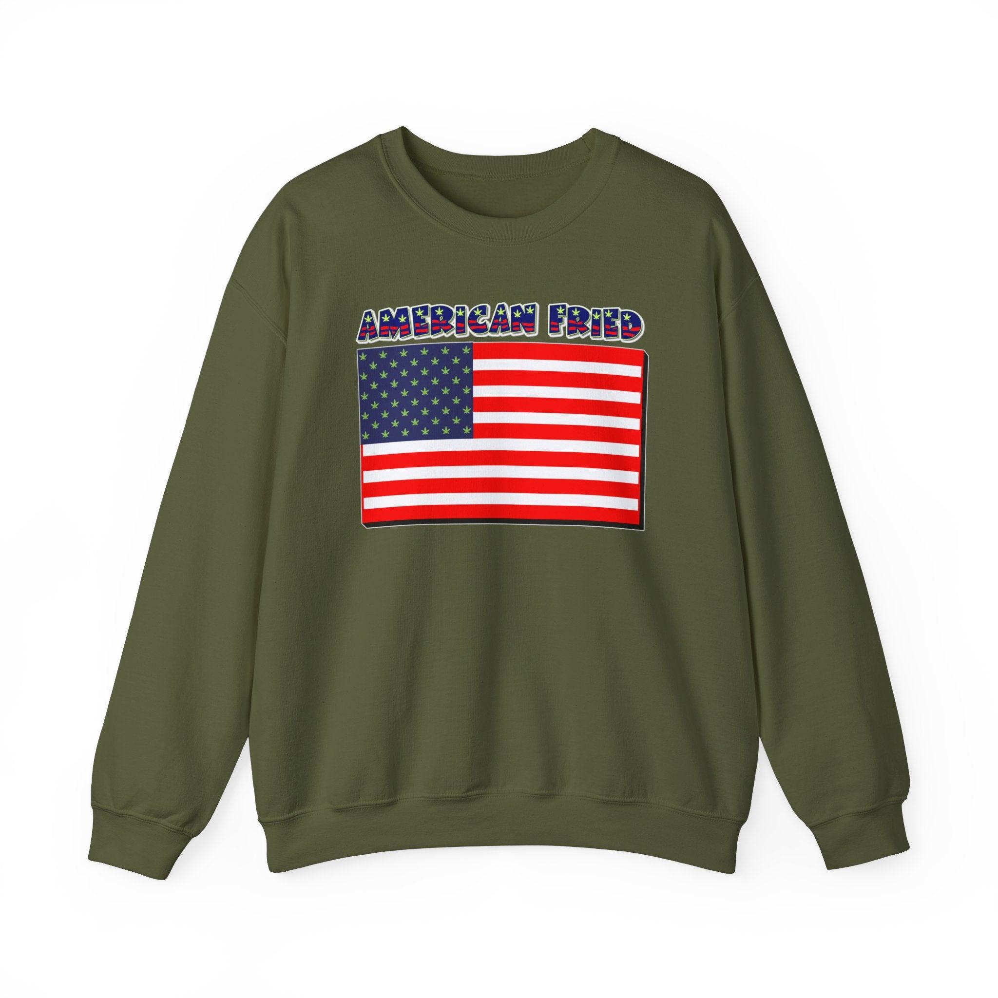 American Fried - Sweatshirt - Witty Twisters T-Shirts