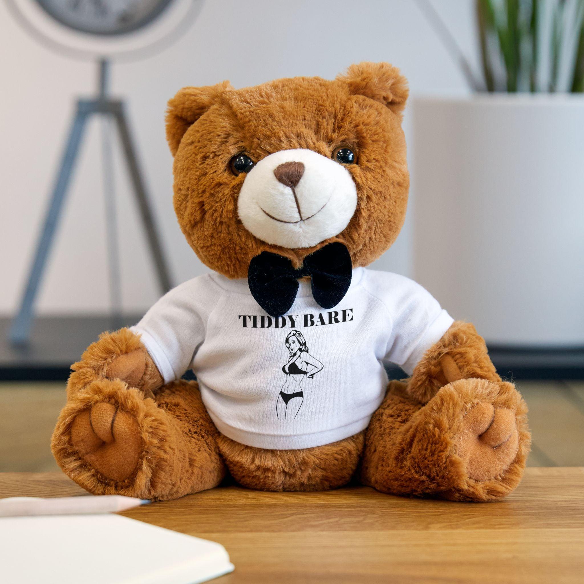 Tiddy Bare - Teddy Bear with T-Shirt - Witty Twisters Fashions