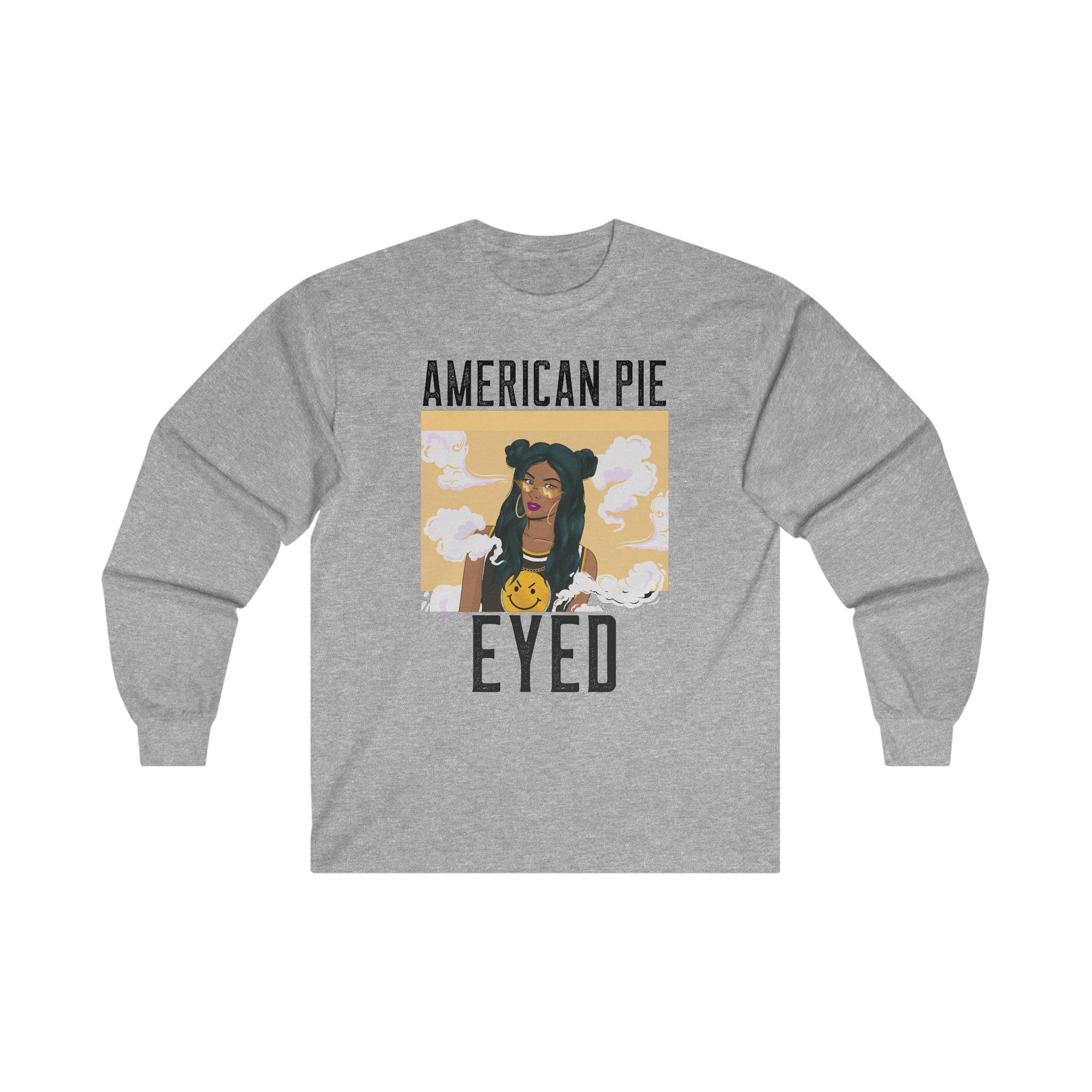 American Pie Eyed - Long-Sleeve Tee - Witty Twisters Fashions