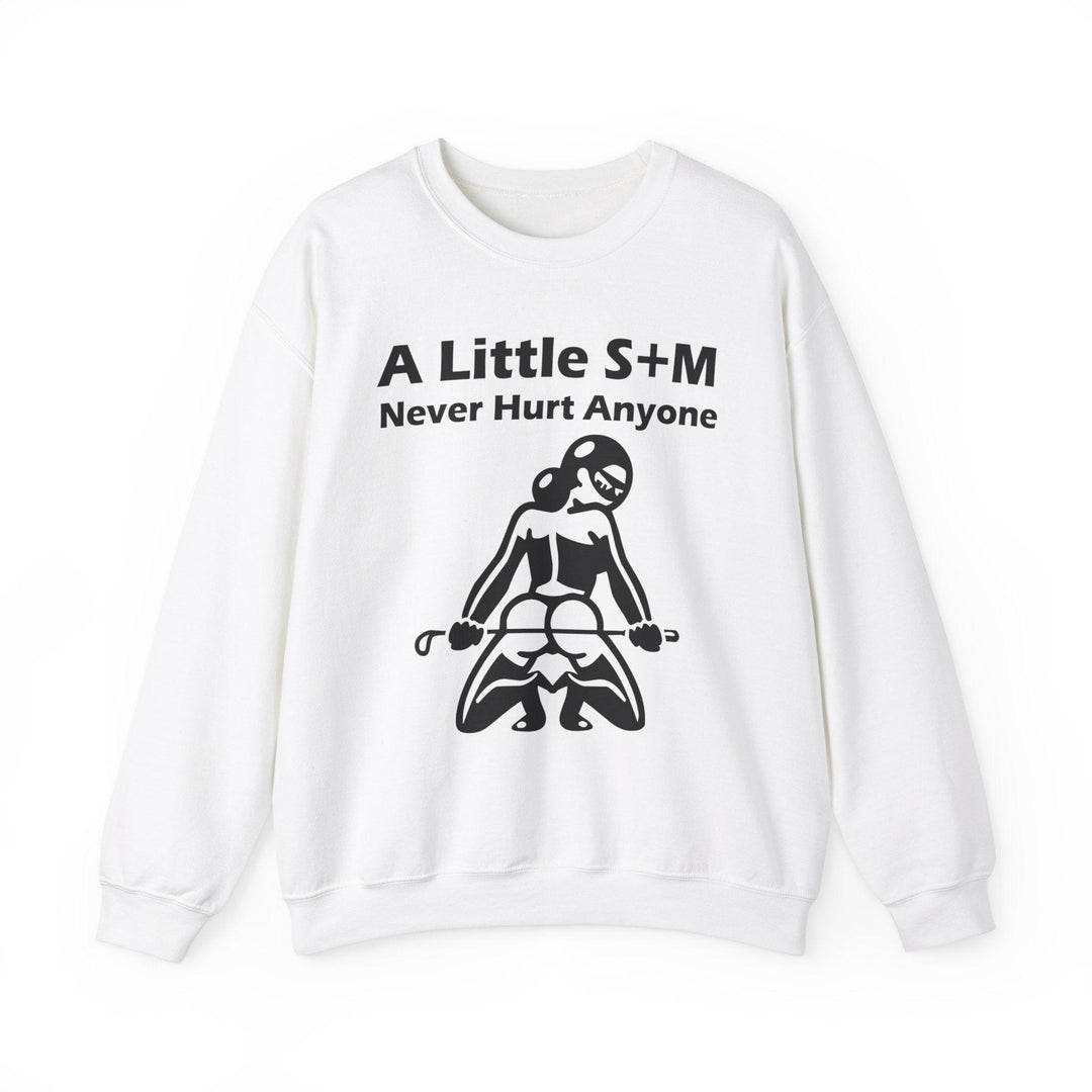 A Little S+M Never Hurt Anyone - Sweatshirt - Witty Twisters T-Shirts