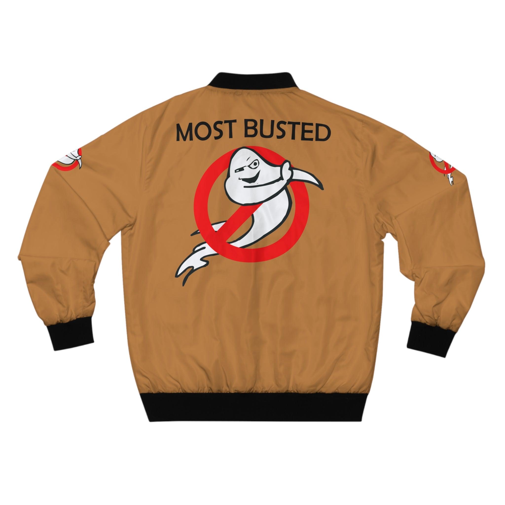 Most Busted - Men's Bomber Jacket - Witty Twisters Fashions