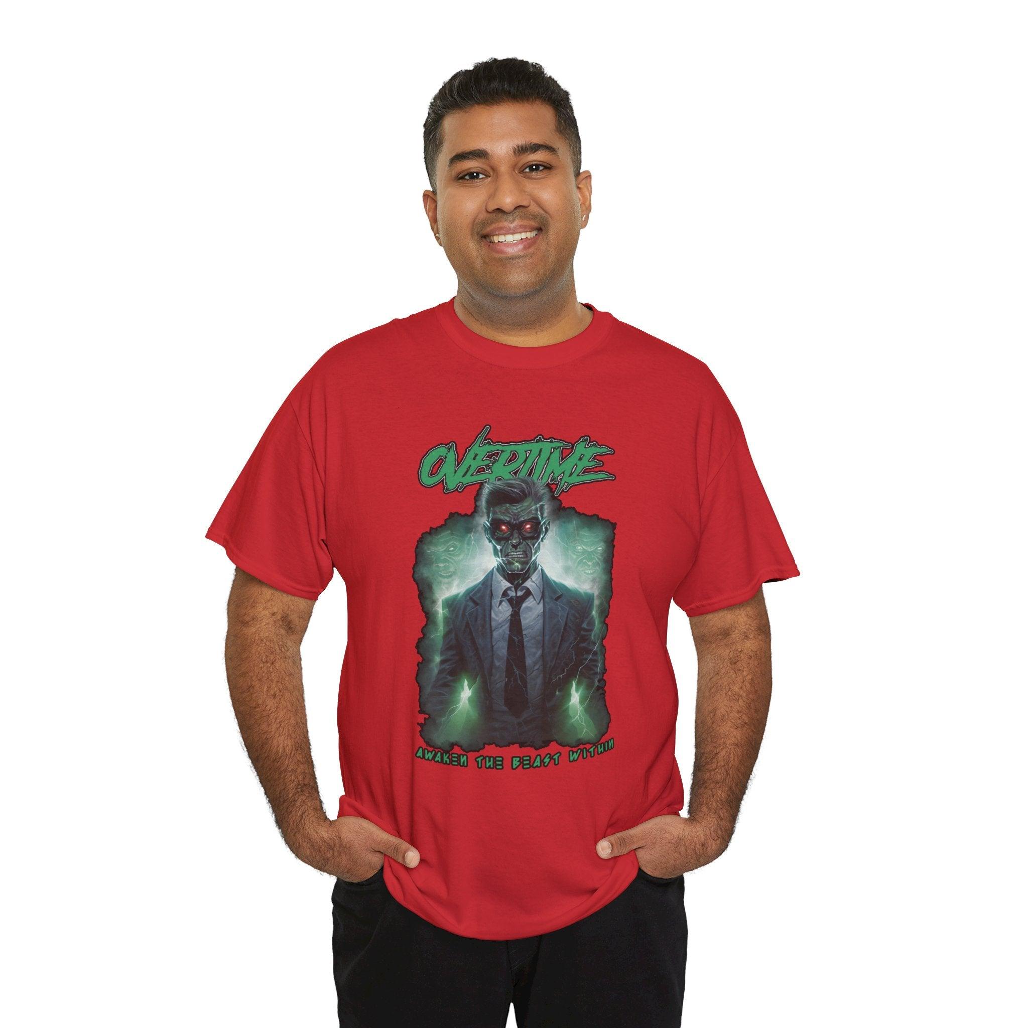 Overtime Awaken the beast within - T-shirt - Witty Twisters Fashions