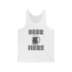 Beer Here - Tank Top - Witty Twisters Fashions