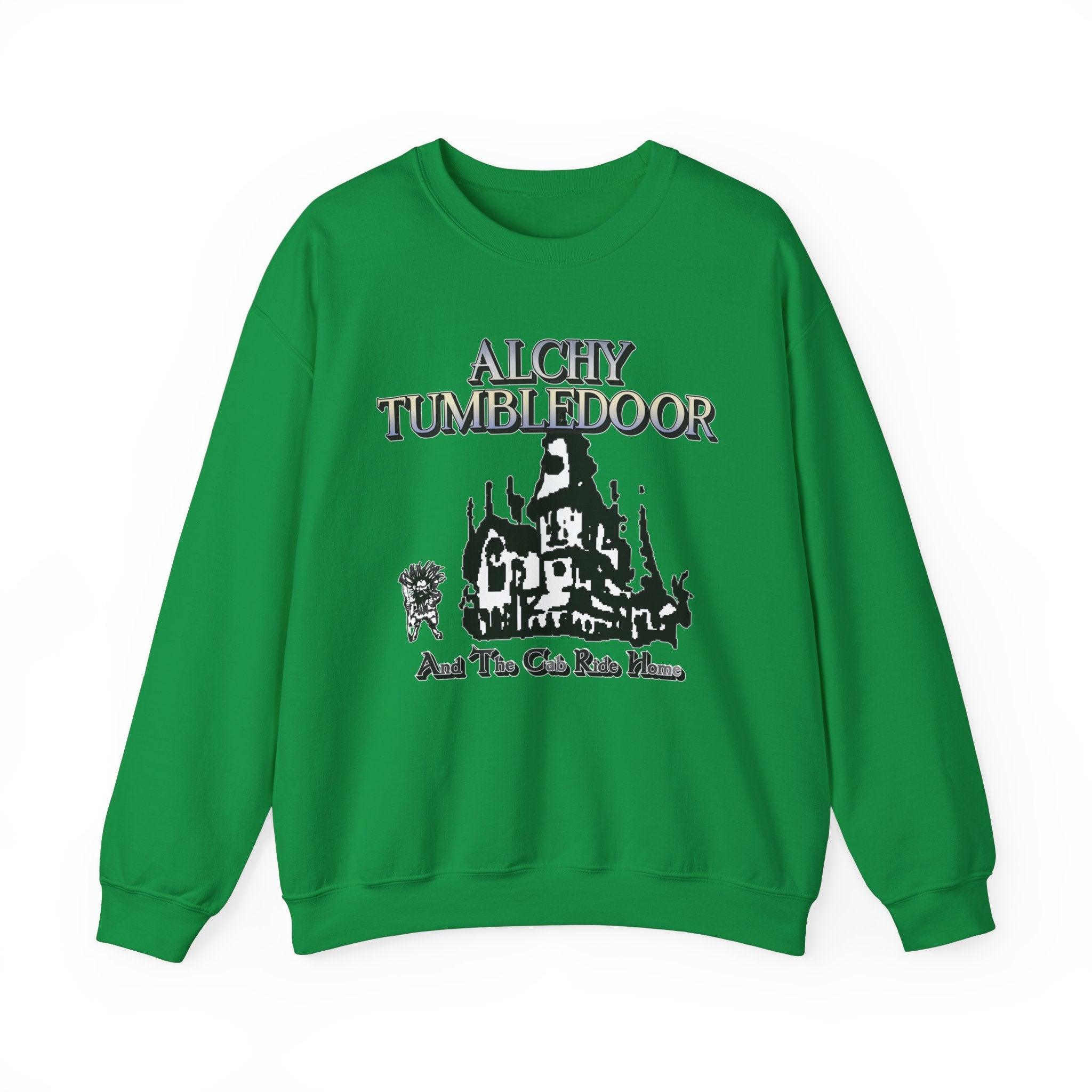 Alchy Tumbledoor And The Cab Ride Home - Sweatshirt - Witty Twisters T-Shirts