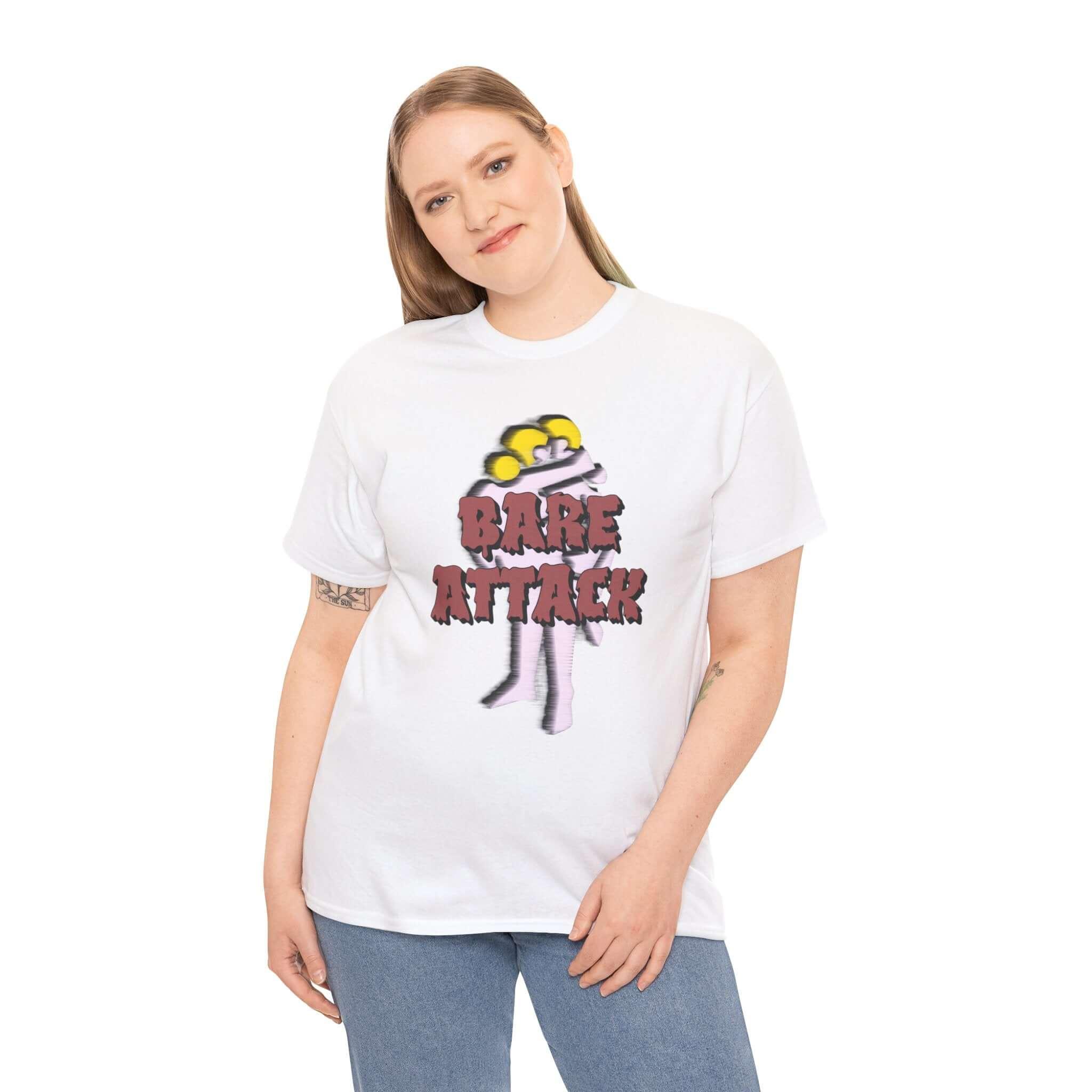 Bare Attack - T-Shirt - Witty Twisters Fashions