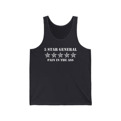 5 Star General Pain In The Ass - Tank Top - Witty Twisters Fashions