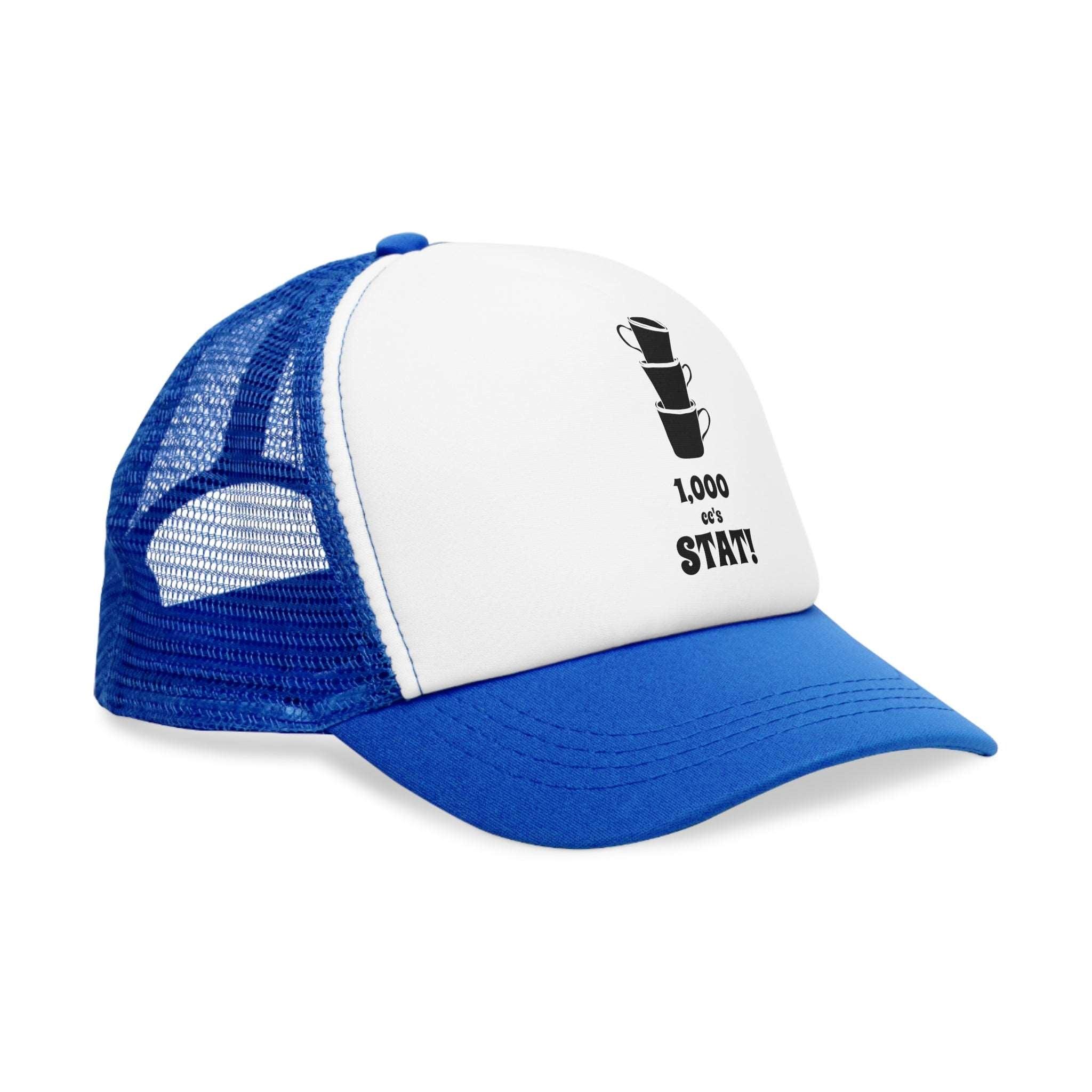 1,000 cc's Stat! - Mesh Baseball Cap - Witty Twisters Fashions