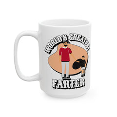 World's Greatest Farter - Ceramic Coffee Mug 11oz, 15oz - Witty Twisters Fashions