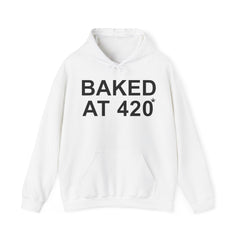 Baked At 420 - Hoodie - Witty Twisters T-Shirts