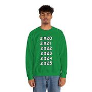 2020 2021 2022 2023 2024 2025 (Sweatshirt) - Witty Twisters T-Shirts
