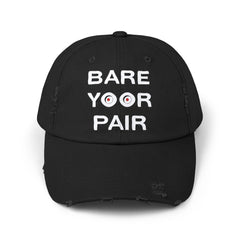 Bare Yoor Pair - Cotton Twill Distressed Baseball Cap