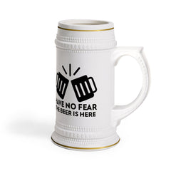 Have no fear The beer is here - Beer Stein Mug - Witty Twisters Fashions