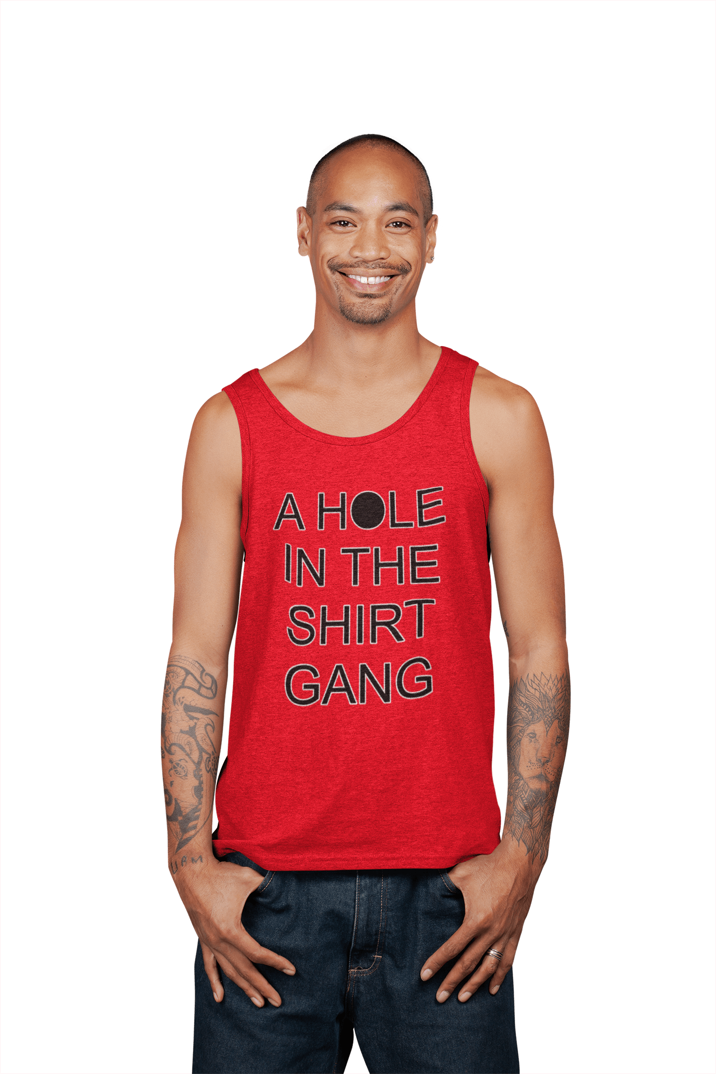 A Hole In The Shirt Gang - Tank Top - Witty Twisters Fashions