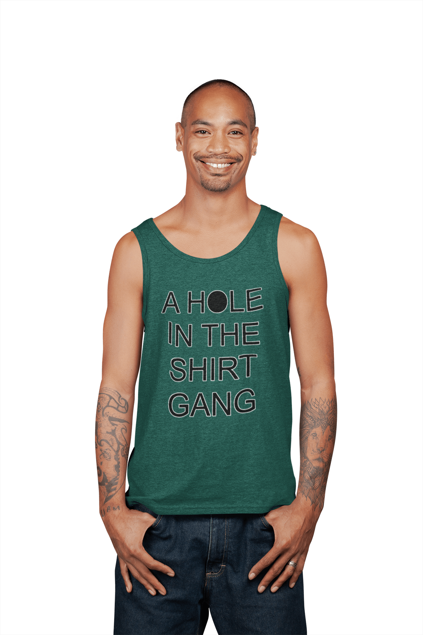 A Hole In The Shirt Gang - Tank Top - Witty Twisters Fashions