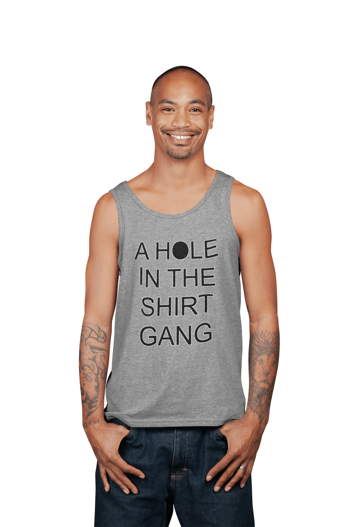 A Hole In The Shirt Gang - Tank Top - Witty Twisters Fashions