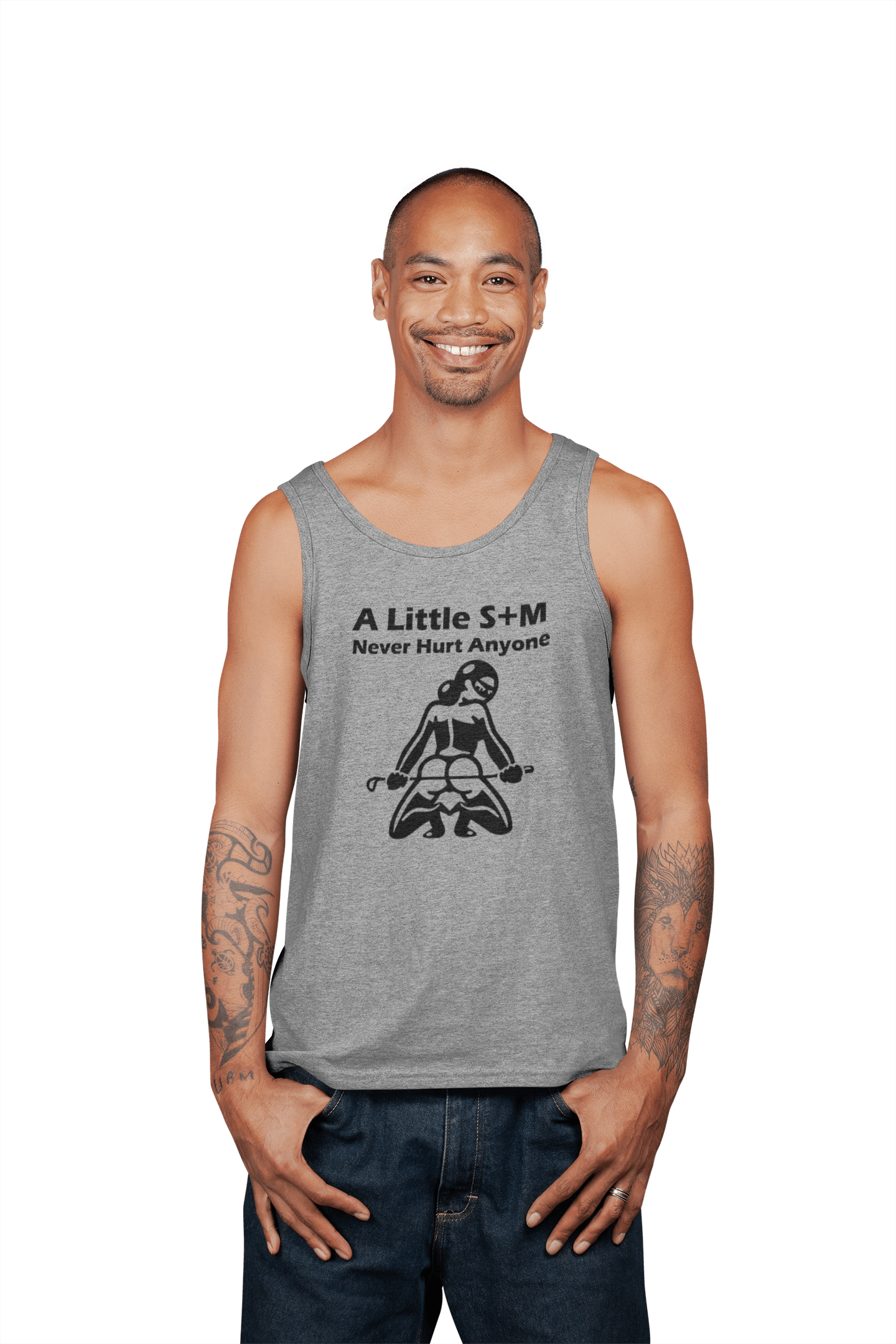 A Little S+M Never Hurt Anyone - Tank Top - Witty Twisters Fashions