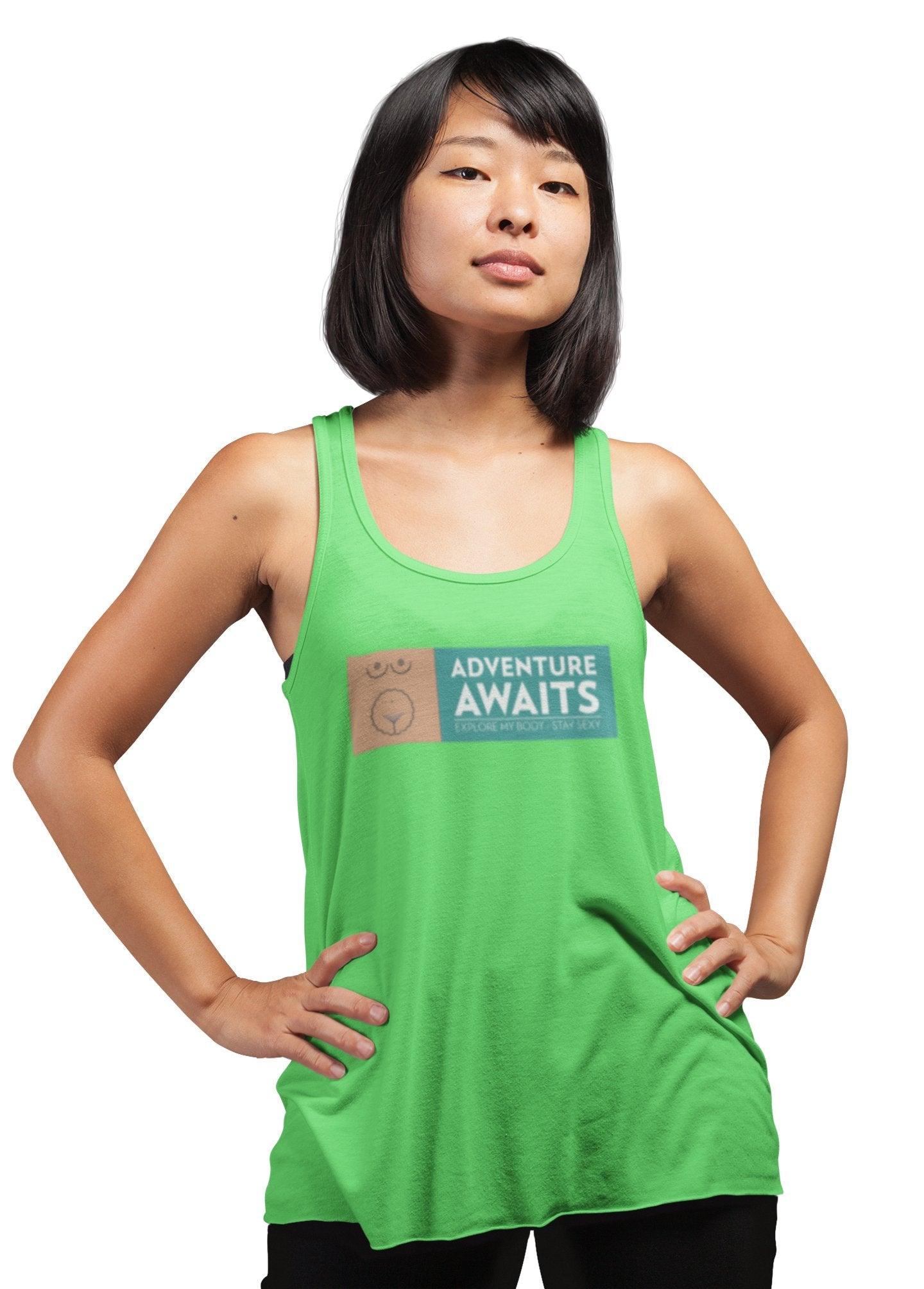 Adventure Awaits Explore My Body Stay Sexy - Women's Tank Top - Witty Twisters Fashions