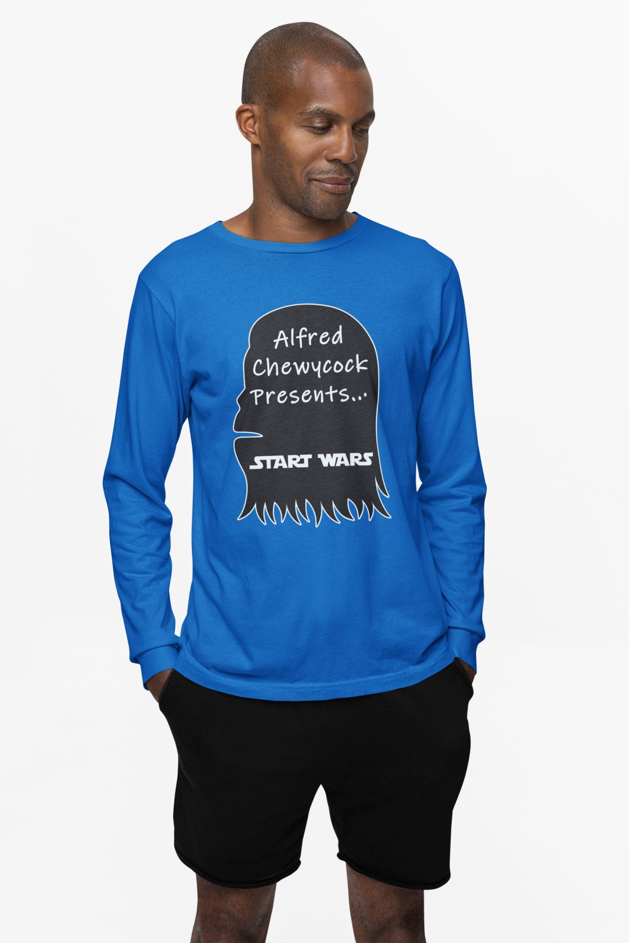 Alfred Chewycock Presents... Start Wars - Long-Sleeve Tee - Witty Twisters Fashions